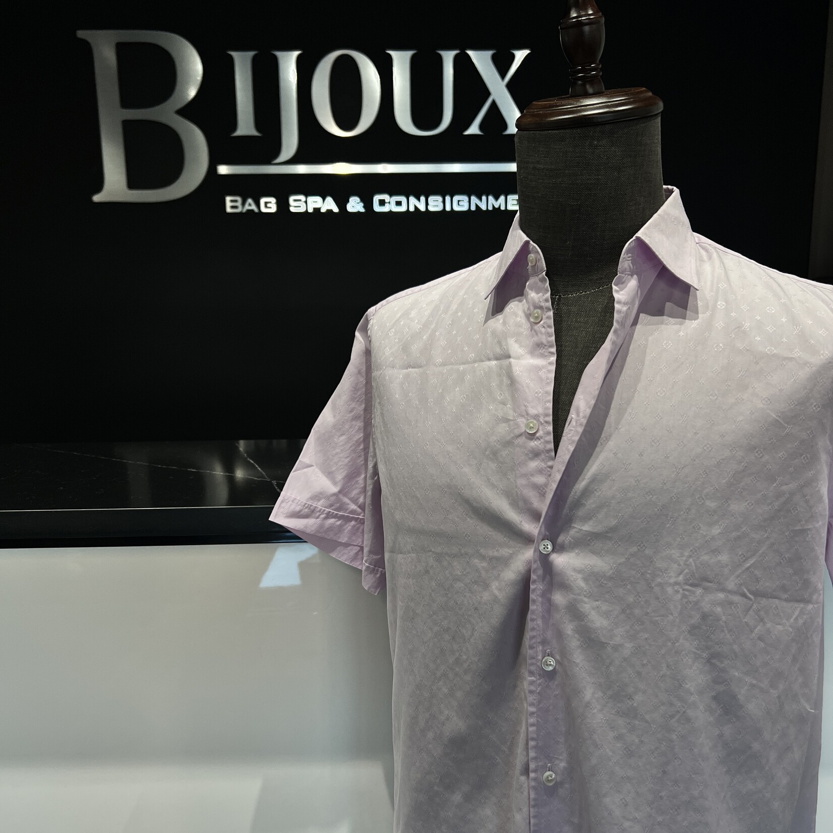 Louis Vuitton Louis Vuitton Cotton Button Down M - Lilac