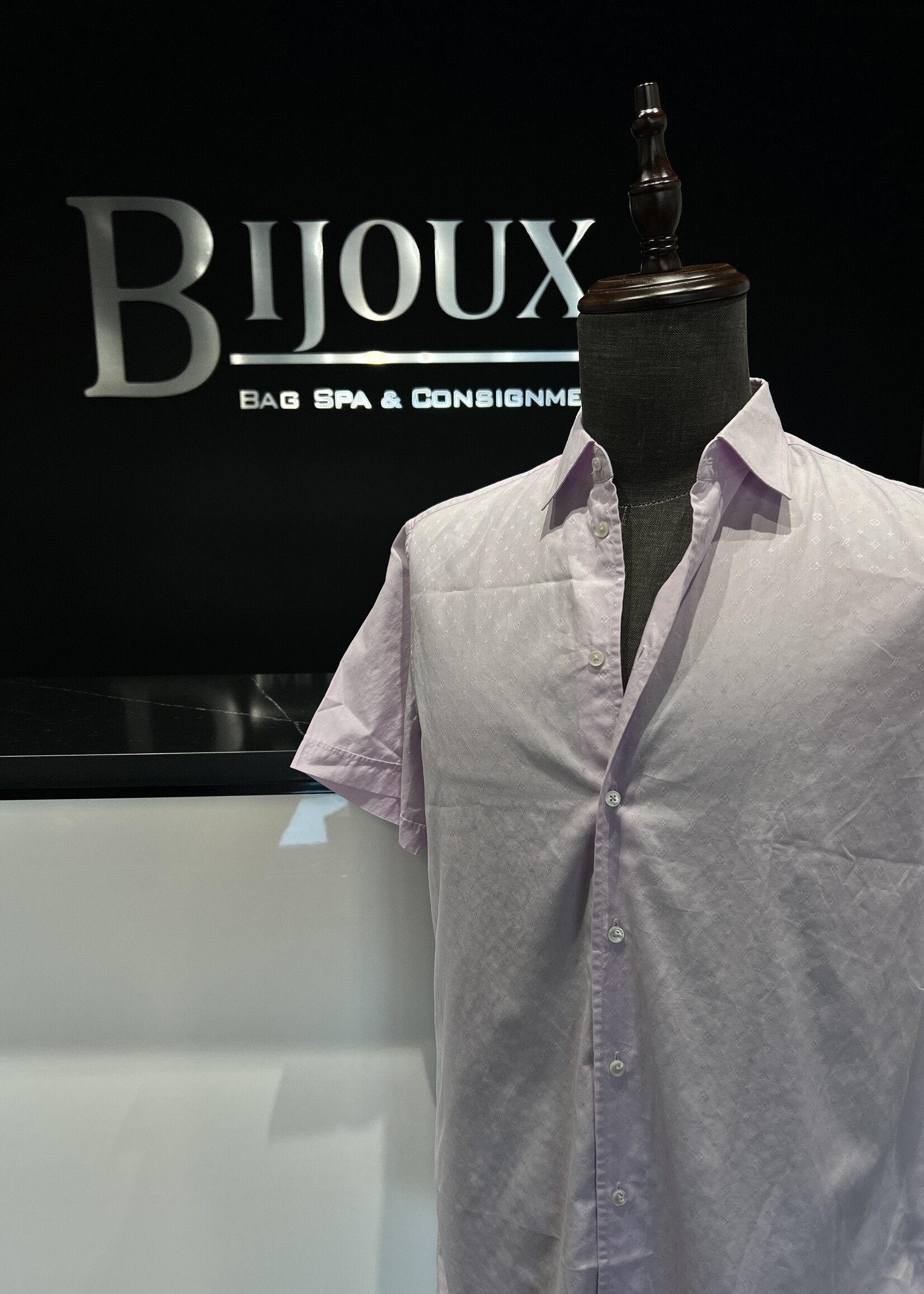 Louis Vuitton Louis Vuitton Cotton Button Down M - Lilac