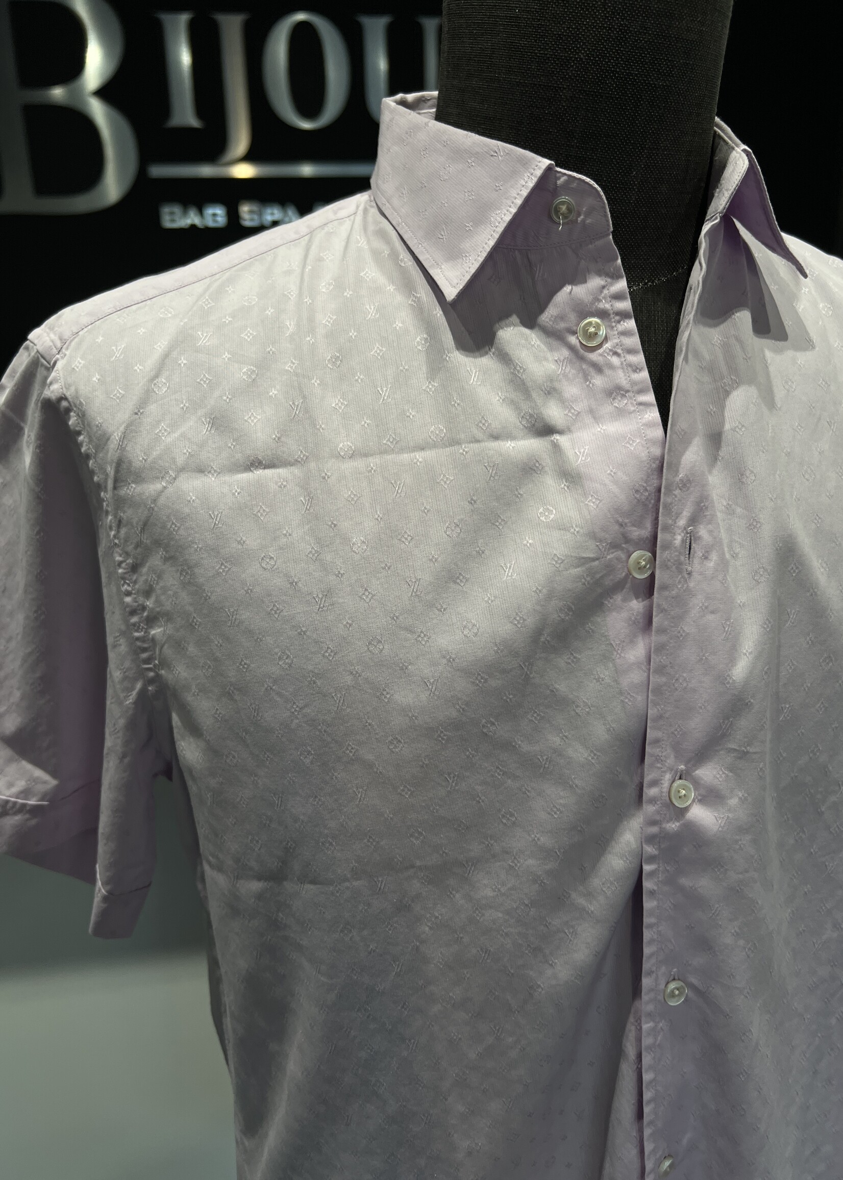 Louis Vuitton Louis Vuitton Cotton Button Down M - Lilac