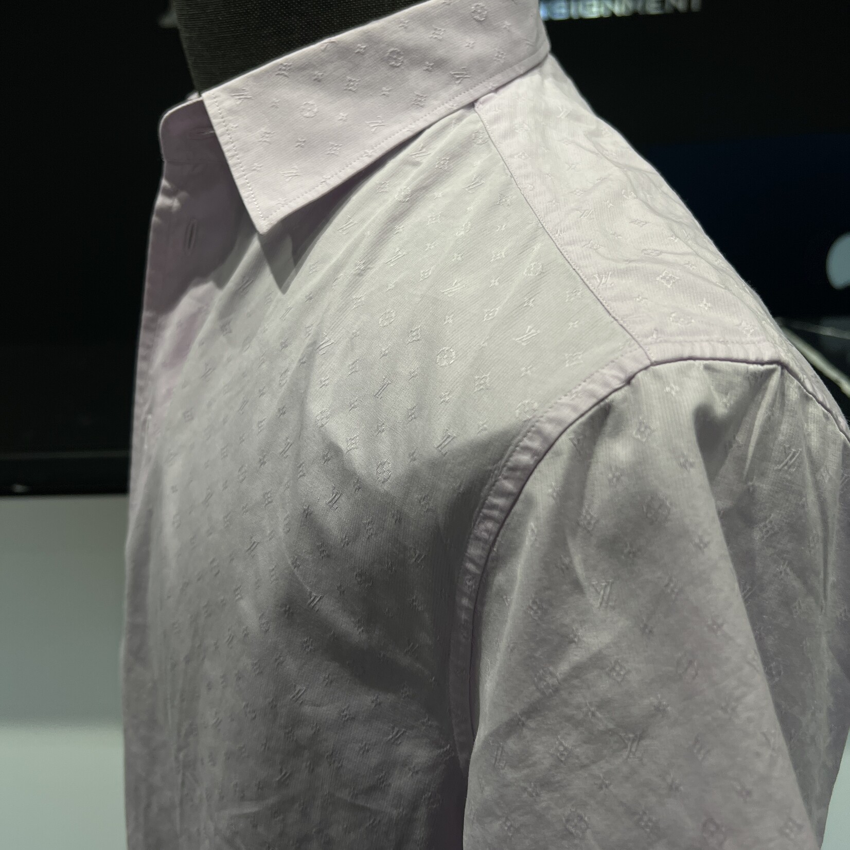 Louis Vuitton Louis Vuitton Cotton Button Down M - Lilac