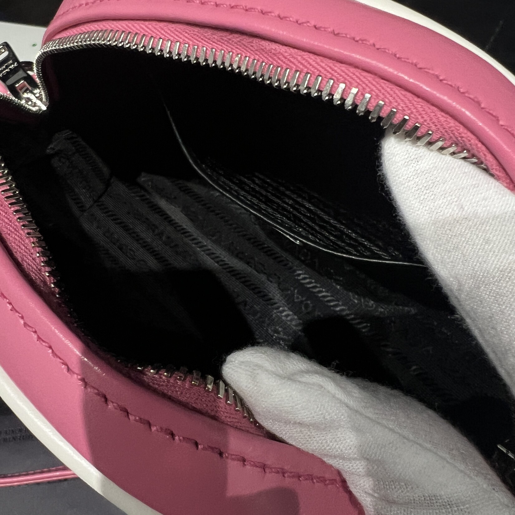 Prada SOLD- Prada Pink Bowler Crossbody