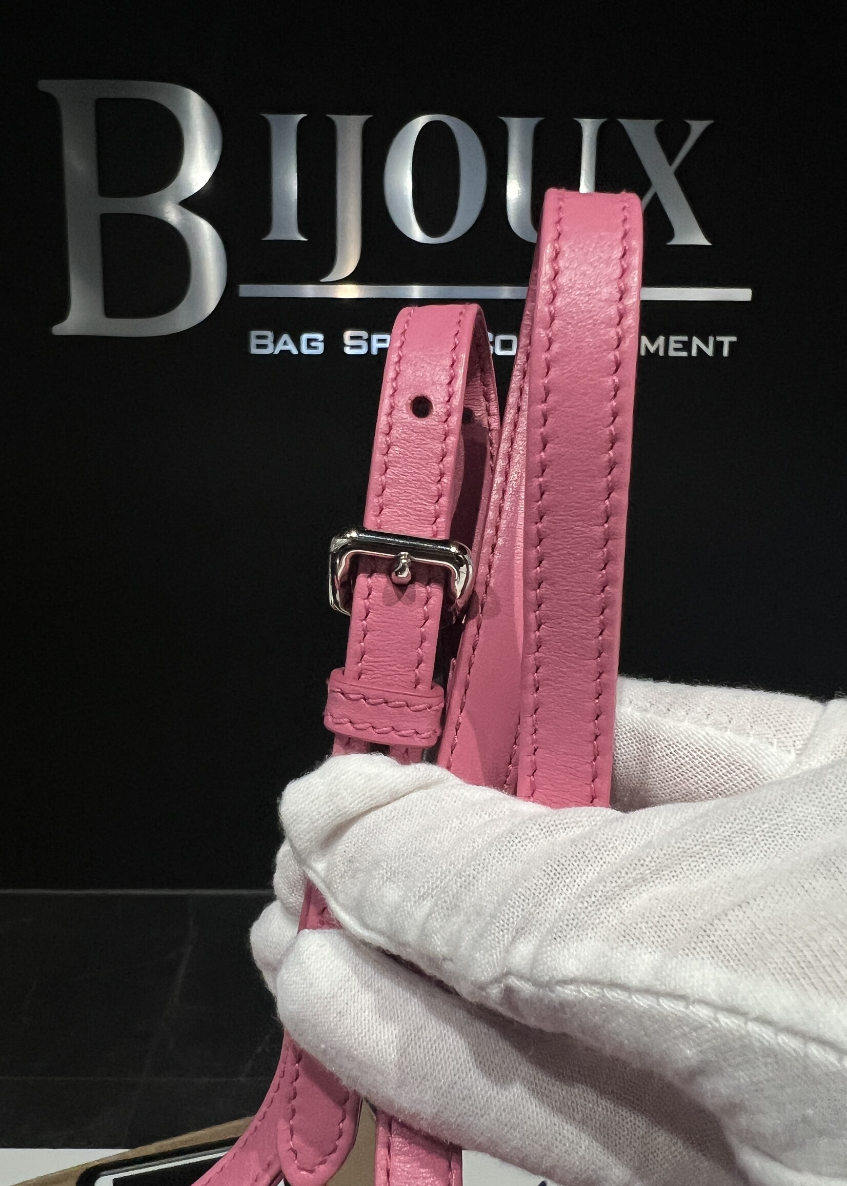 Prada SOLD- Prada Pink Bowler Crossbody