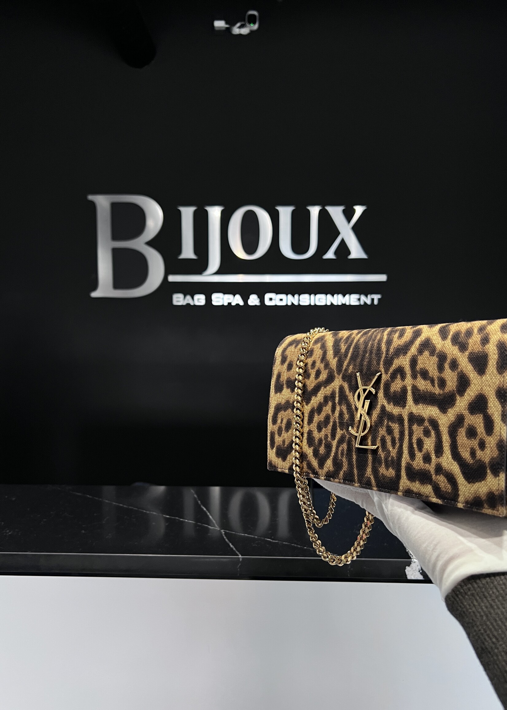 Saint Laurent SOLD - Saint Laurent Leopard Bag