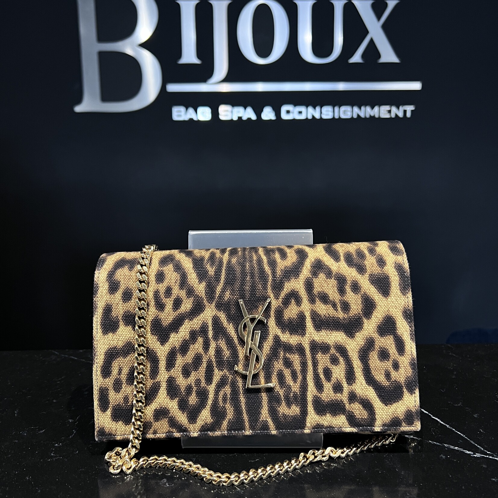 Saint Laurent SOLD - Saint Laurent Leopard Bag