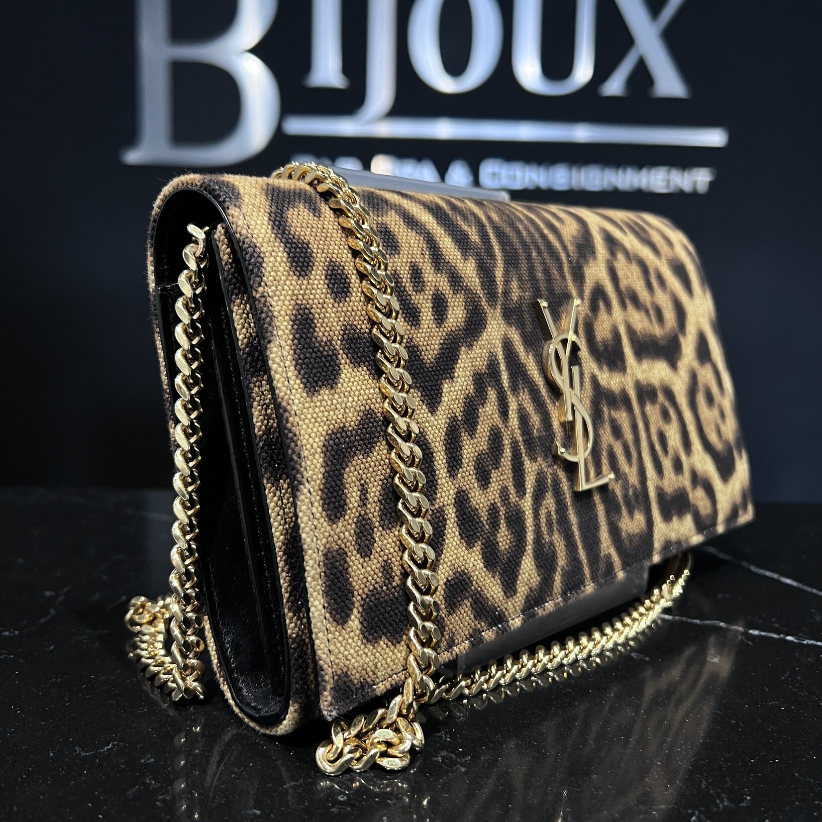 Saint Laurent SOLD - Saint Laurent Leopard Bag