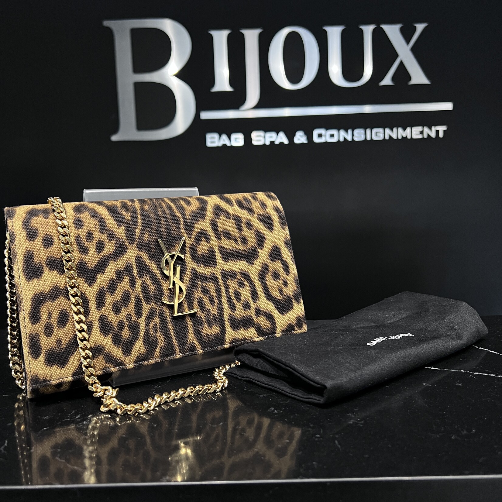Saint Laurent SOLD - Saint Laurent Leopard Bag