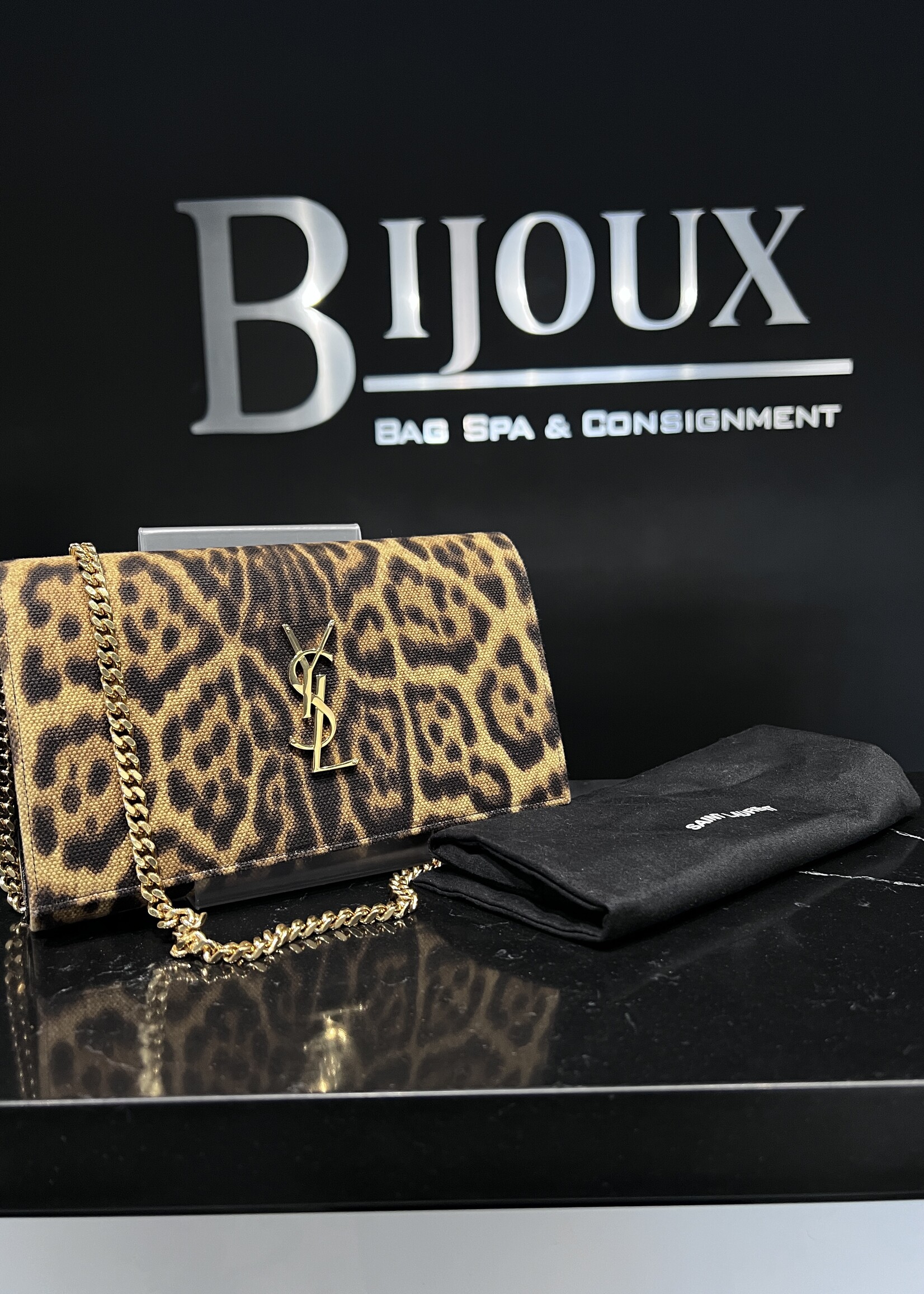 Saint Laurent SOLD - Saint Laurent Leopard Bag