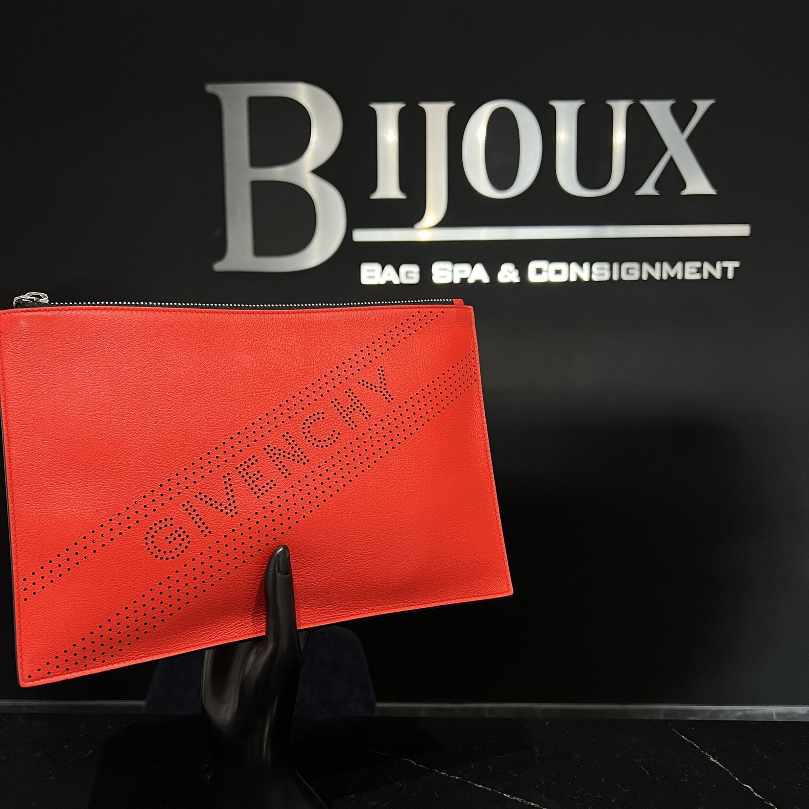 Givenchy Givenchy Perforated Clutch