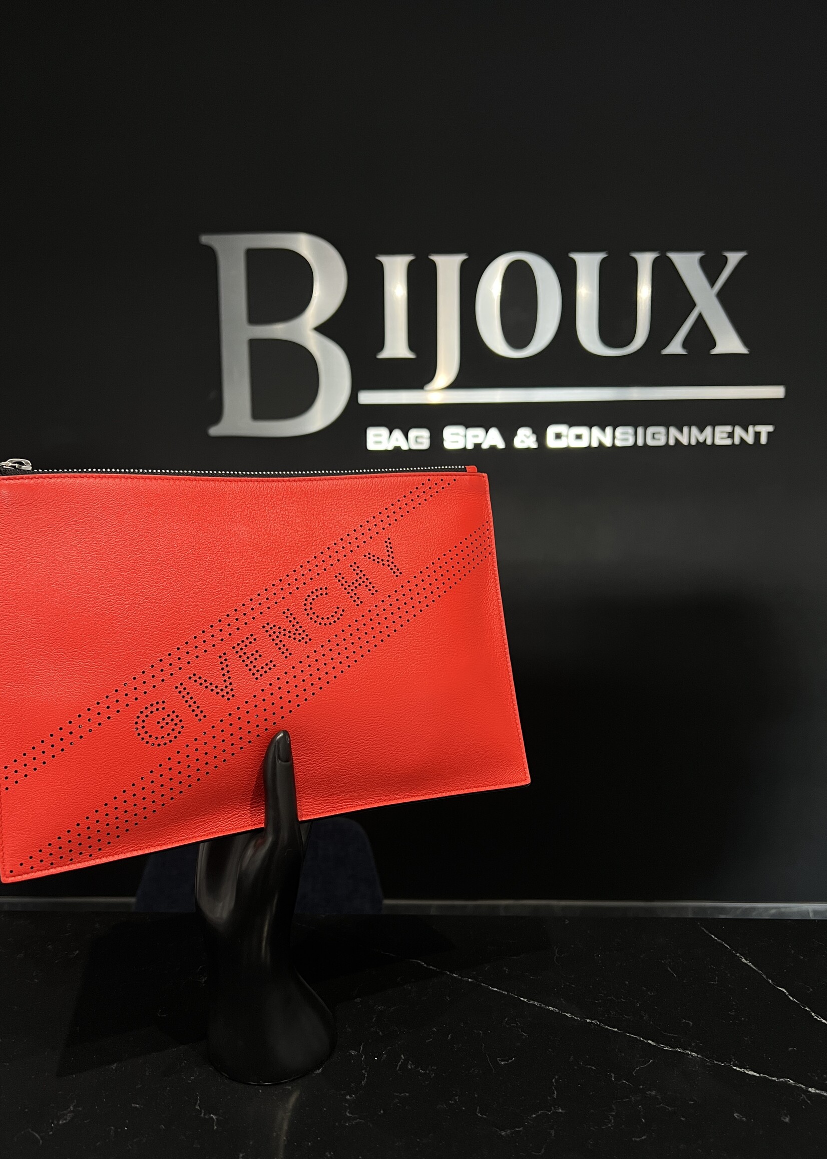 Givenchy Givenchy Perforated Clutch