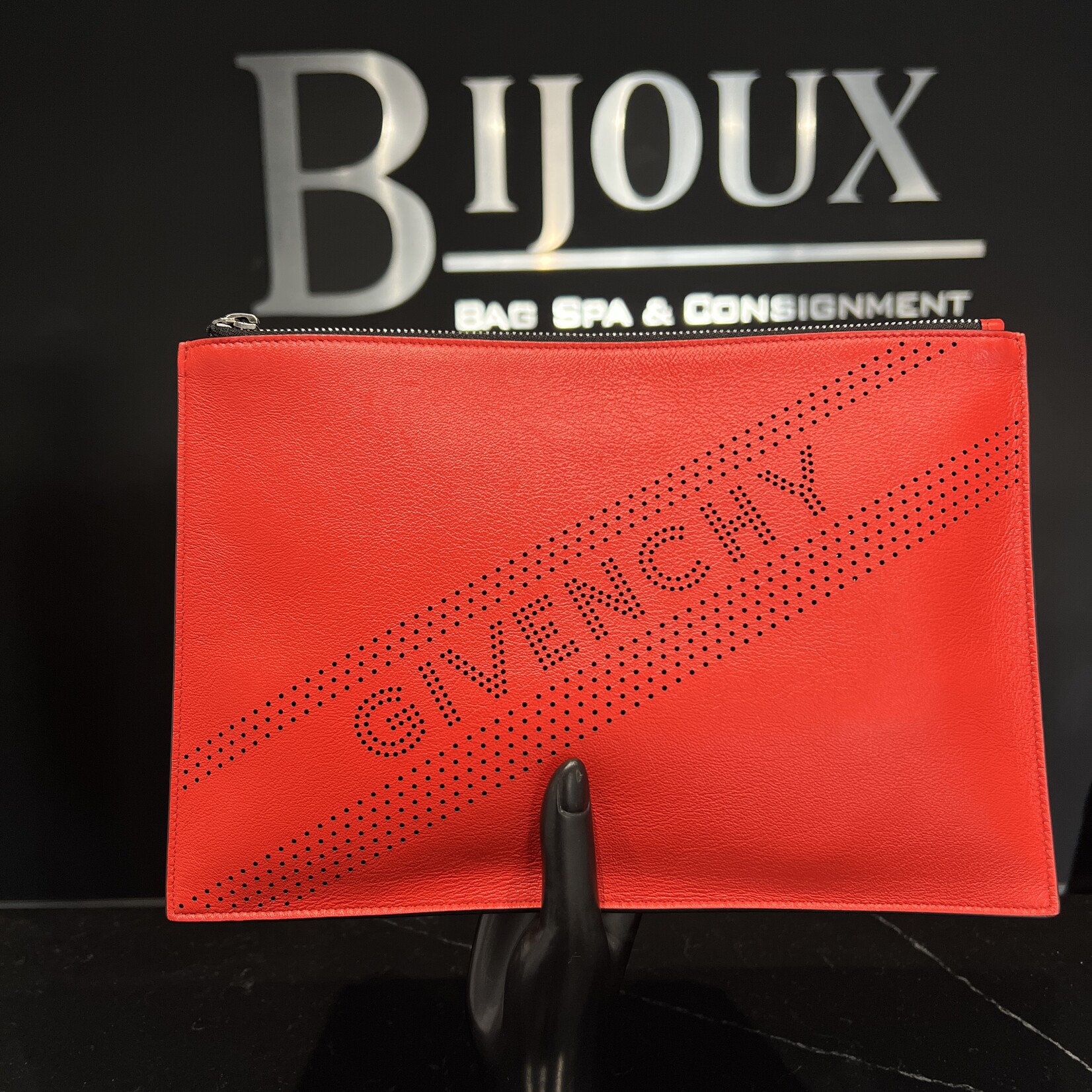 Givenchy Givenchy Perforated Clutch