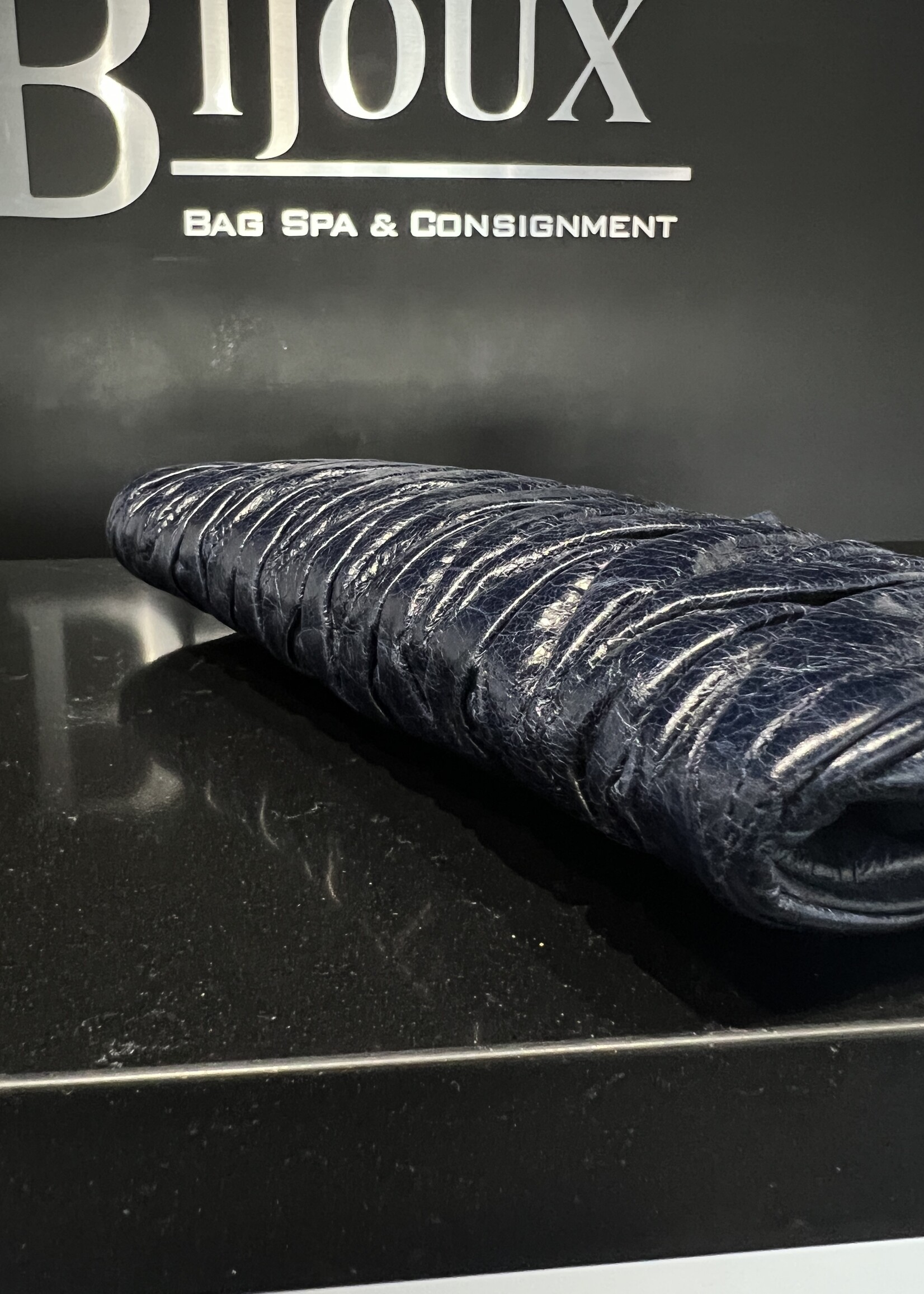 Miu MIu SOLD- Miu Miu Clutch Navy