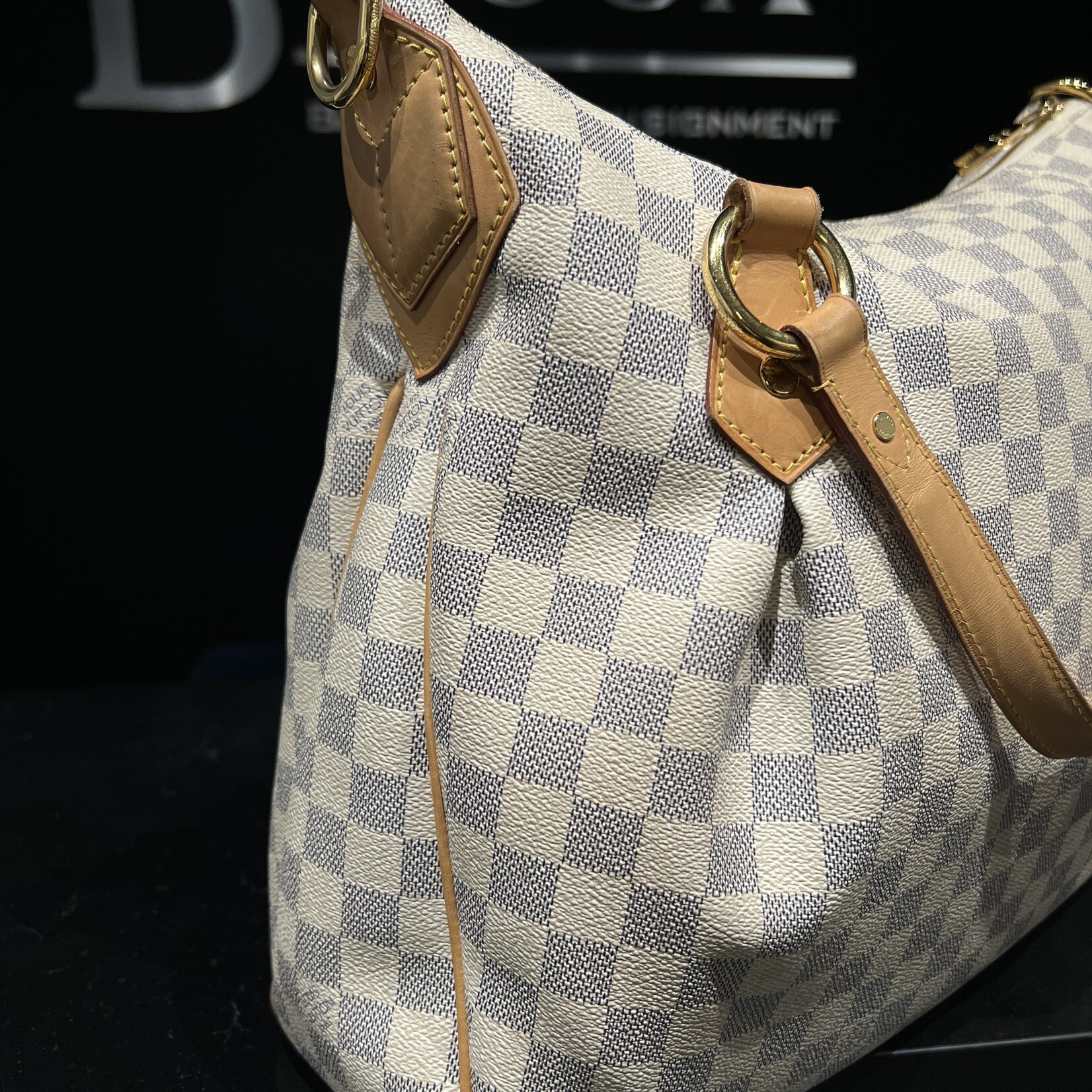 Louis Vuitton SOLD - Louis Vuitton Evora MM Damier Azur