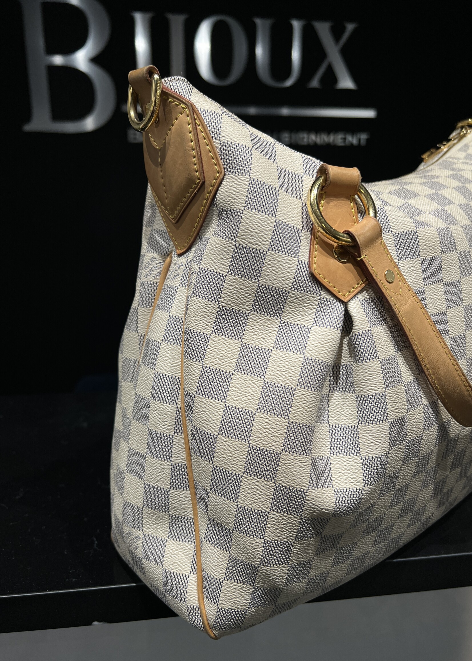 Louis Vuitton SOLD - Louis Vuitton Evora MM Damier Azur