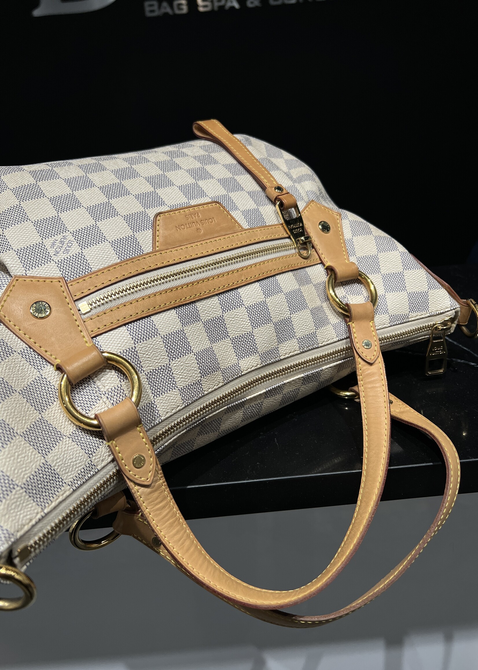 Louis Vuitton SOLD - Louis Vuitton Evora MM Damier Azur