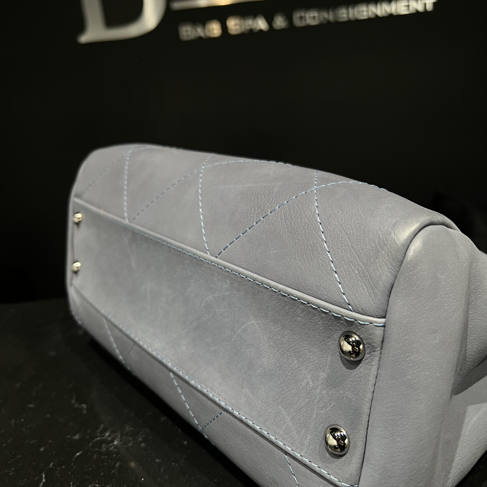 Chanel SOLD- Chanel Hampton Grey Tote