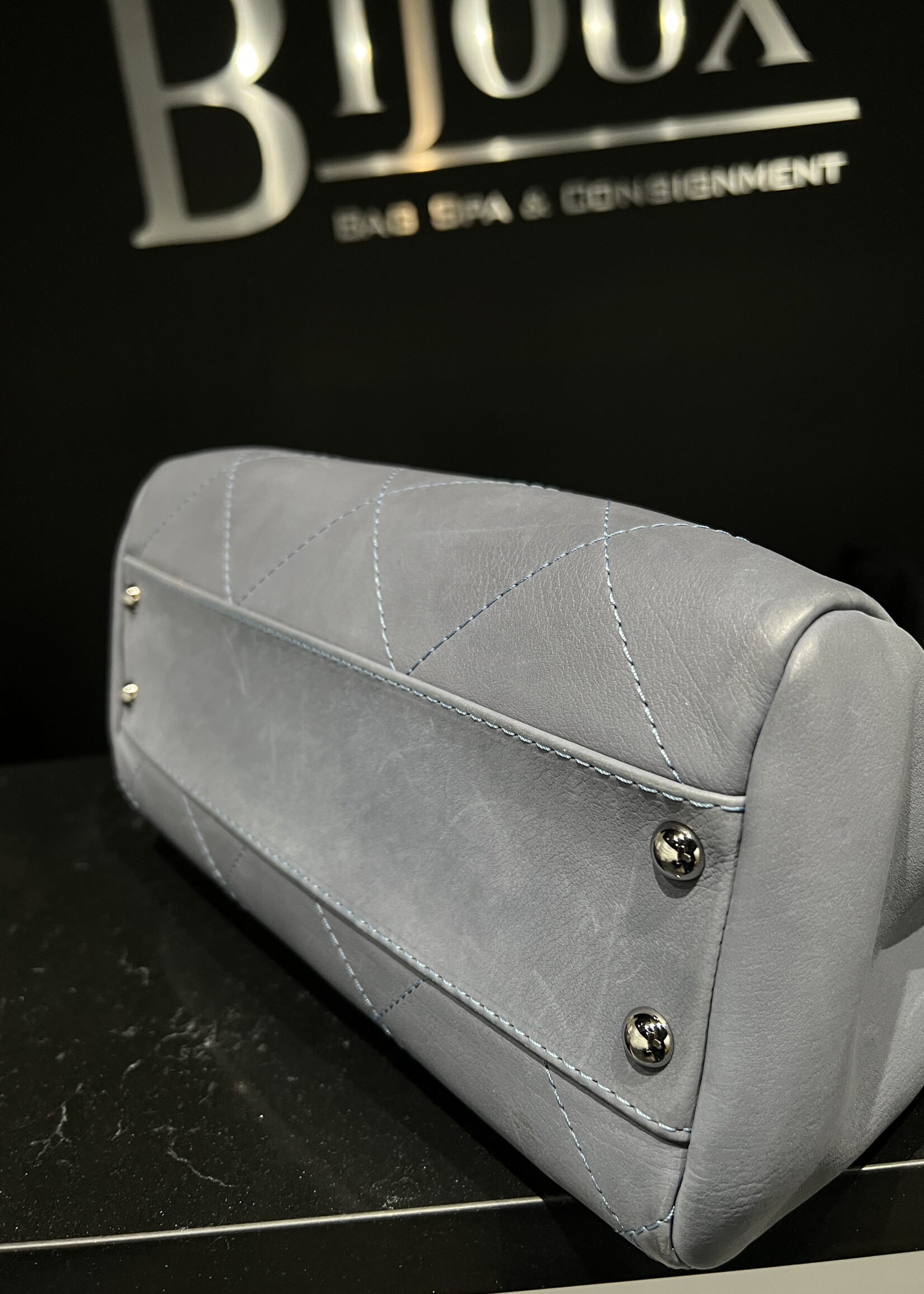 Chanel SOLD- Chanel Hampton Grey Tote