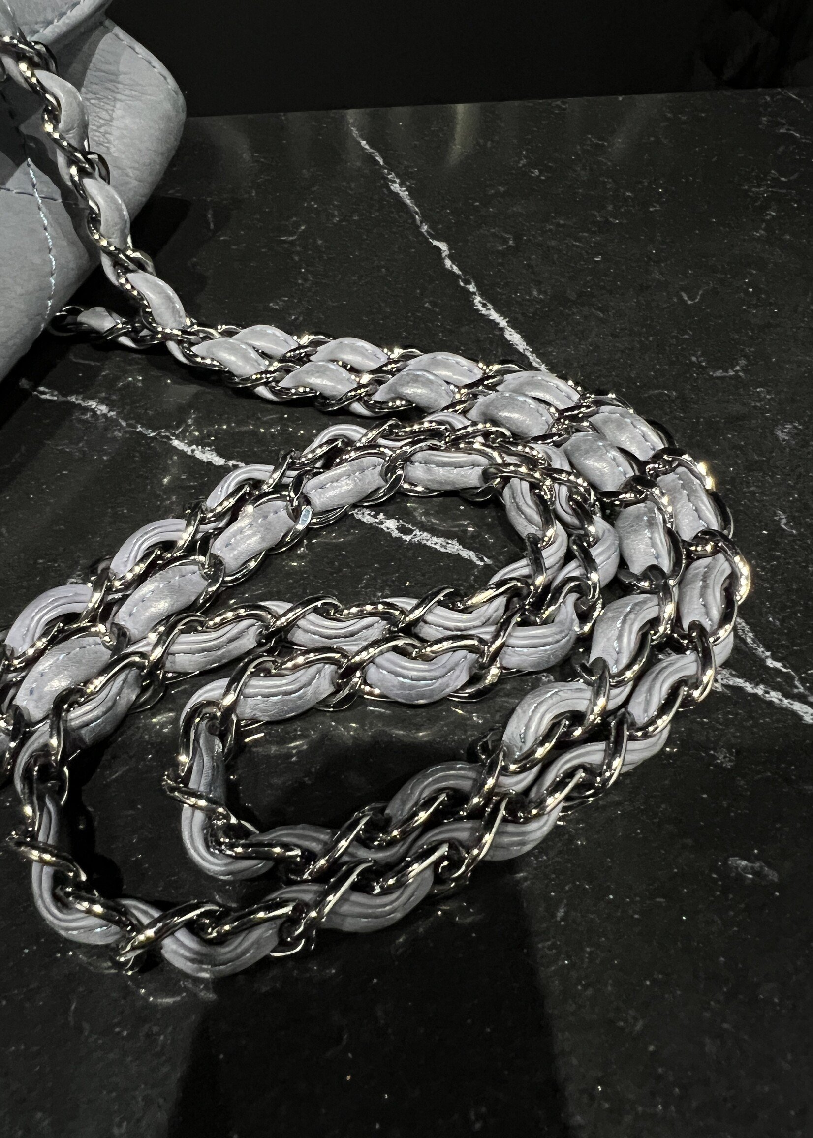 Chanel SOLD- Chanel Hampton Grey Tote