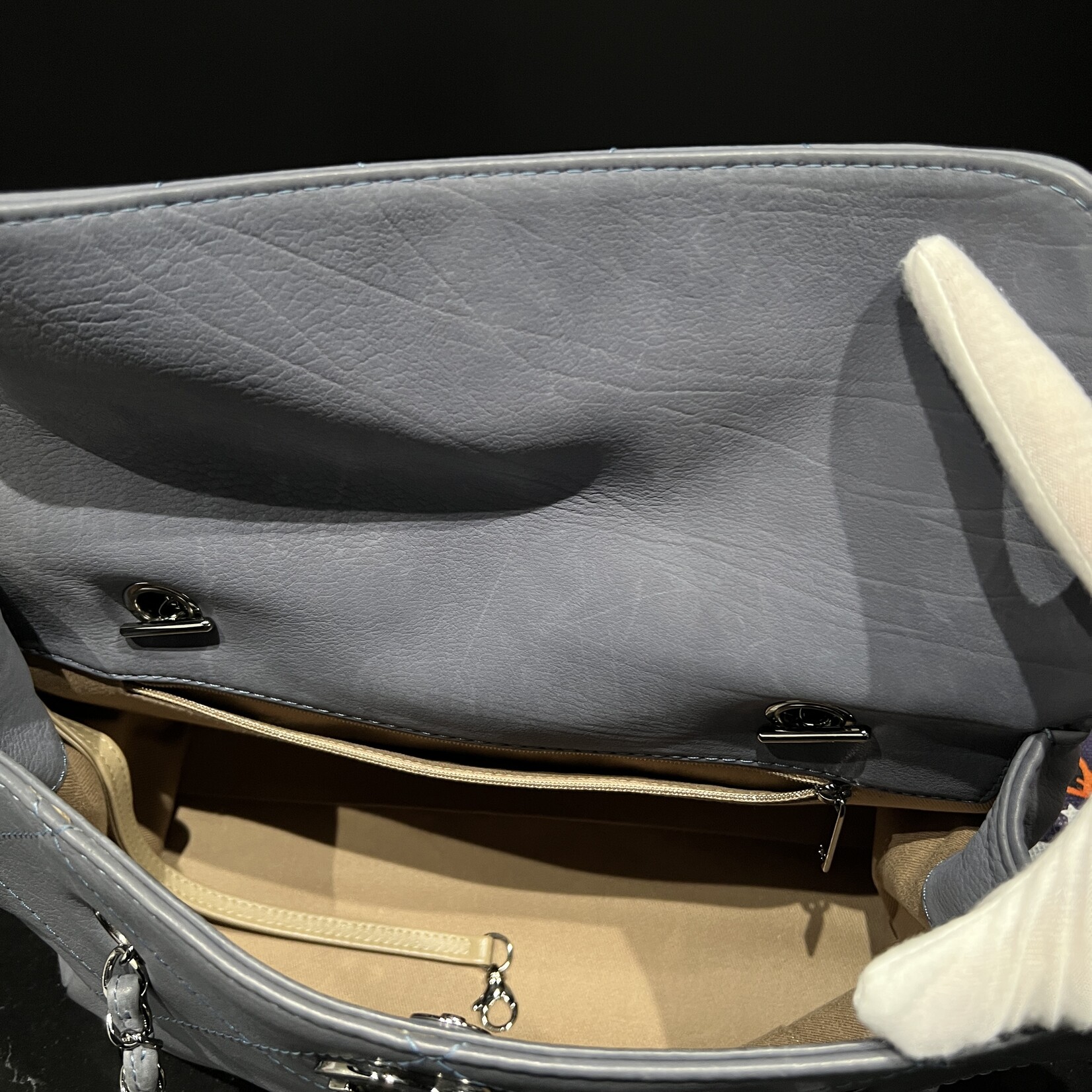 Chanel SOLD- Chanel Hampton Grey Tote