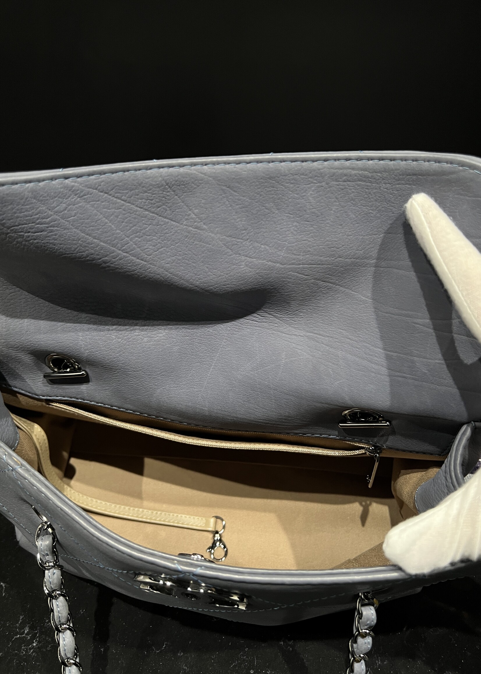 Chanel SOLD- Chanel Hampton Grey Tote