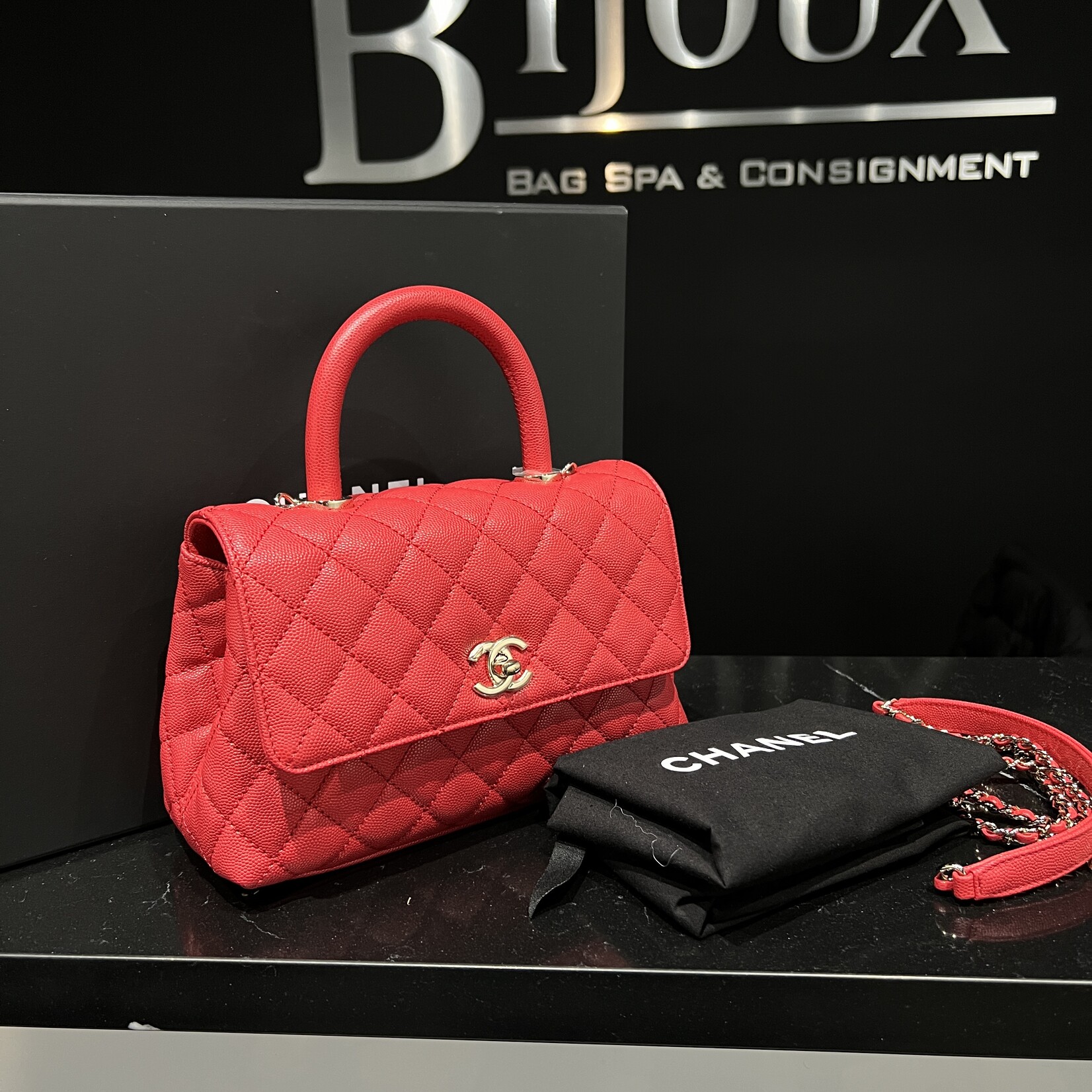 Chanel SOLD - Chanel Small Top Coco Handle