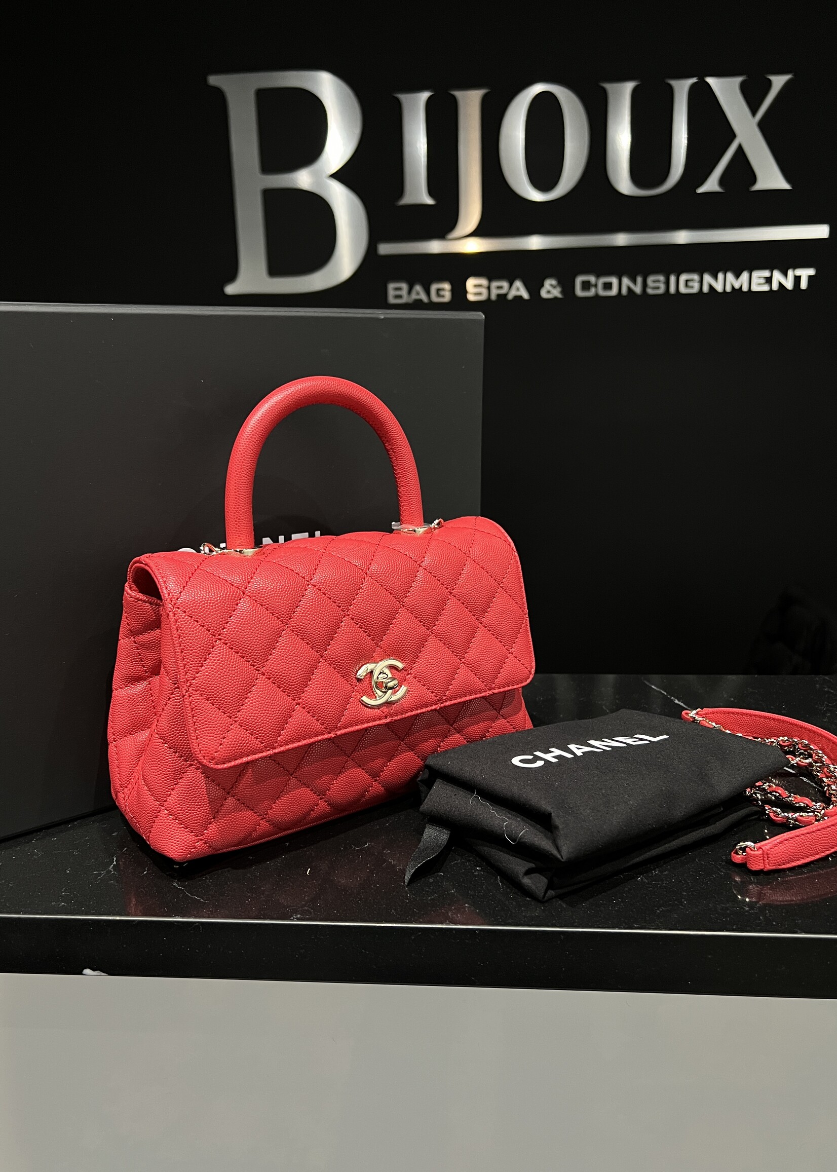 Chanel SOLD - Chanel Small Top Coco Handle