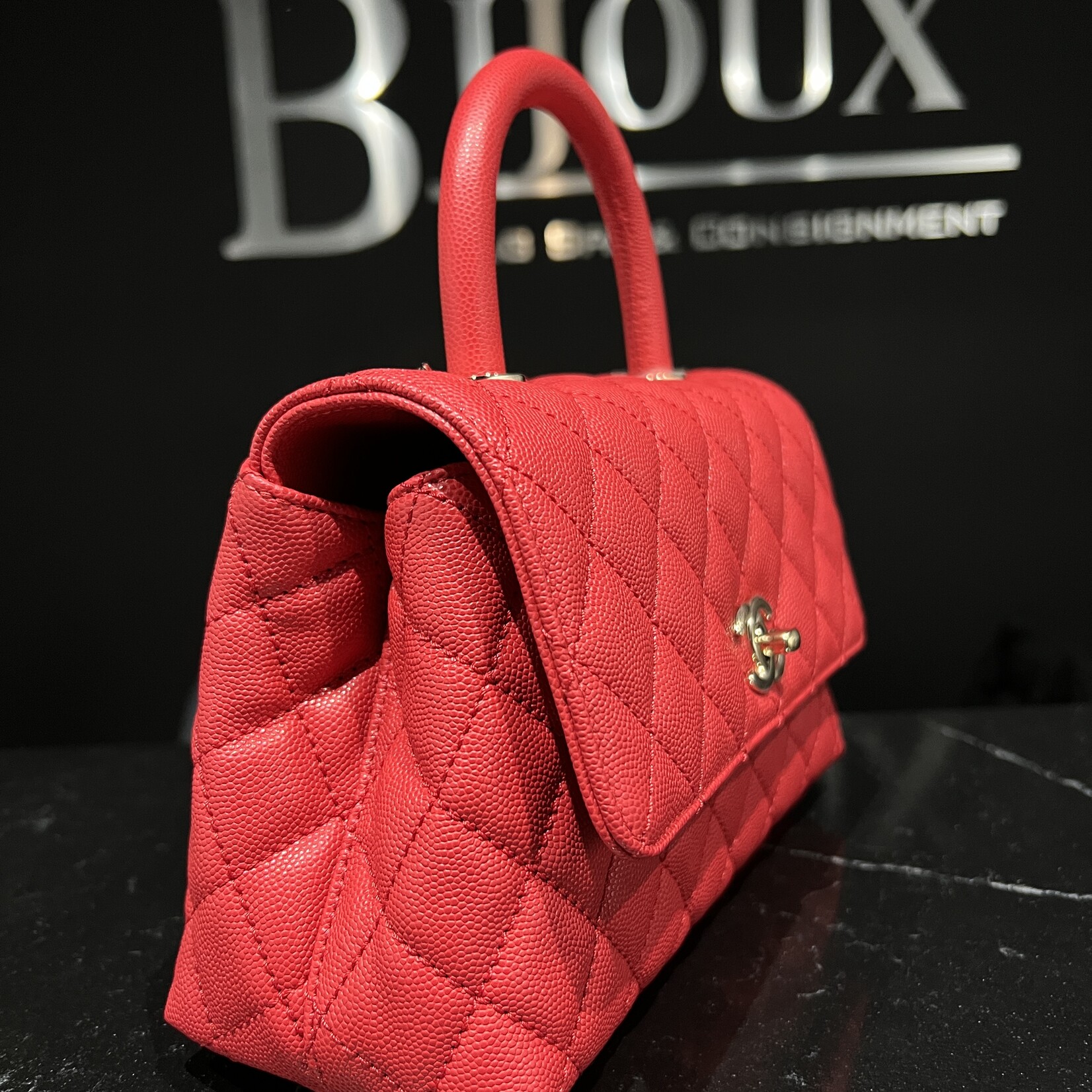 Chanel SOLD - Chanel Small Top Coco Handle