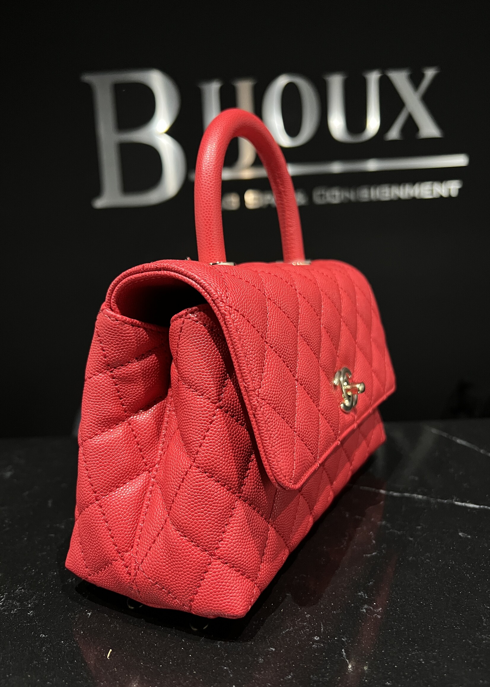 Chanel SOLD - Chanel Small Top Coco Handle