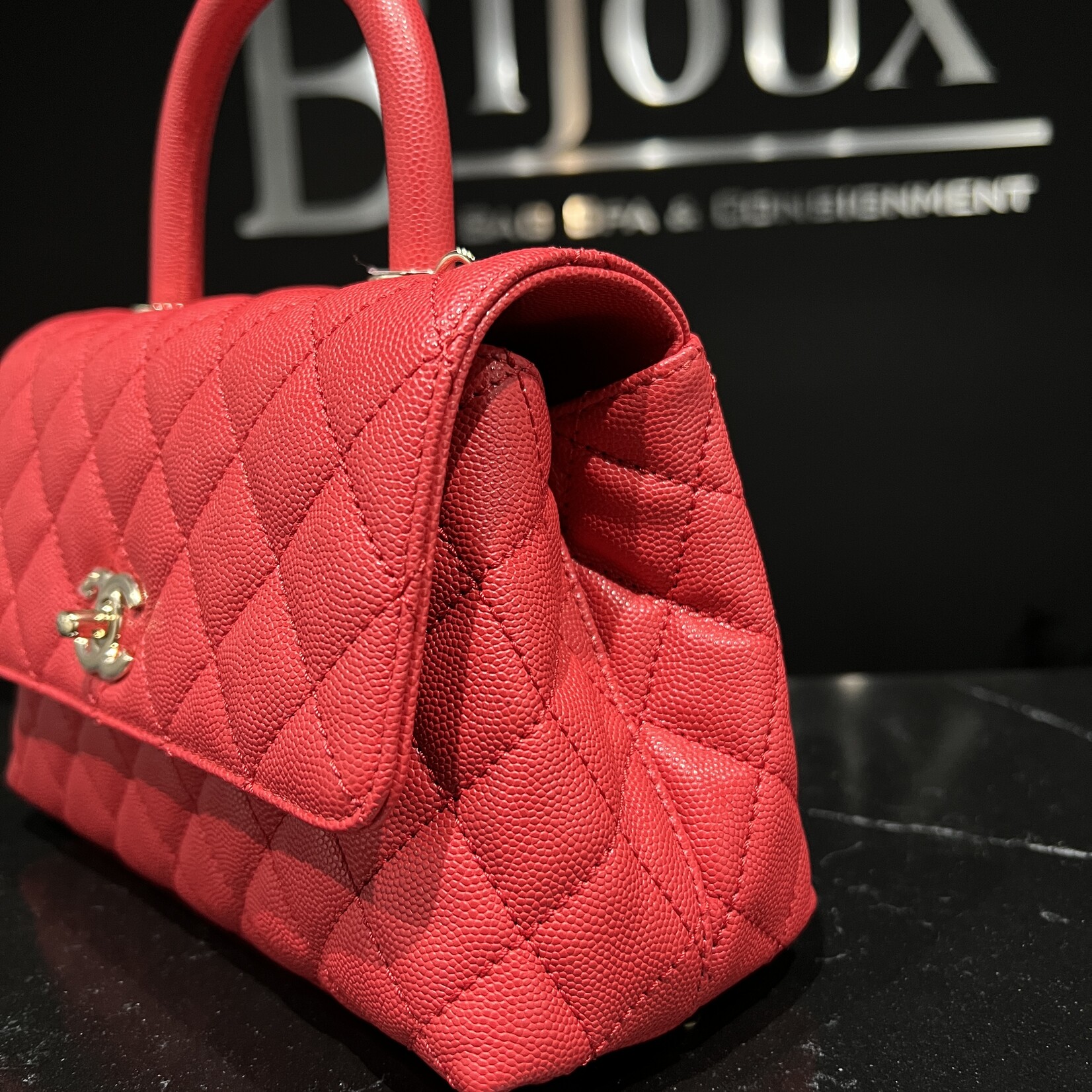 Chanel SOLD - Chanel Small Top Coco Handle