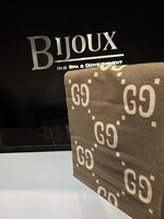 Gucci SOLD- Gucci Wool Brown Scarf