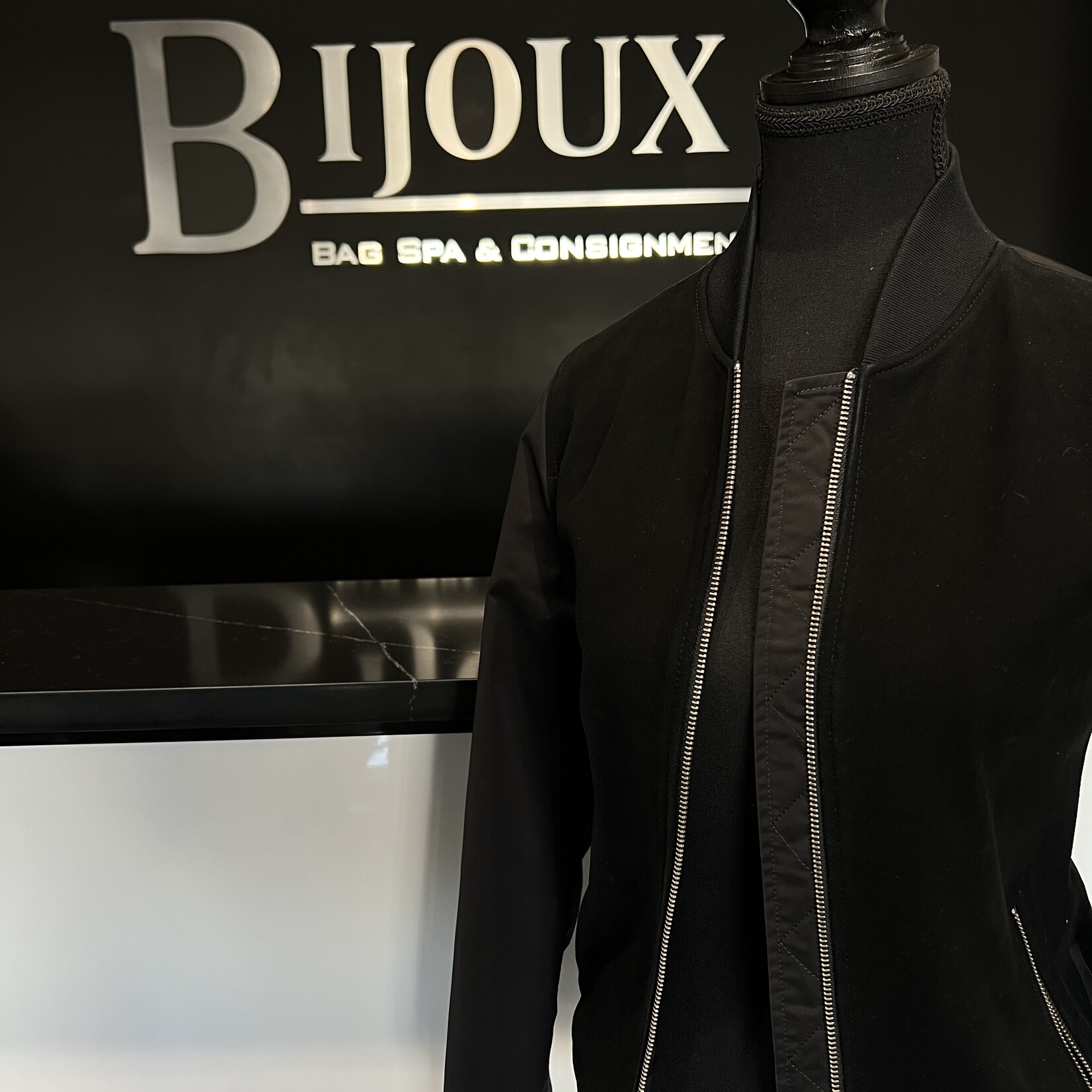 SOLD - Mackage Bomber Suede XXS