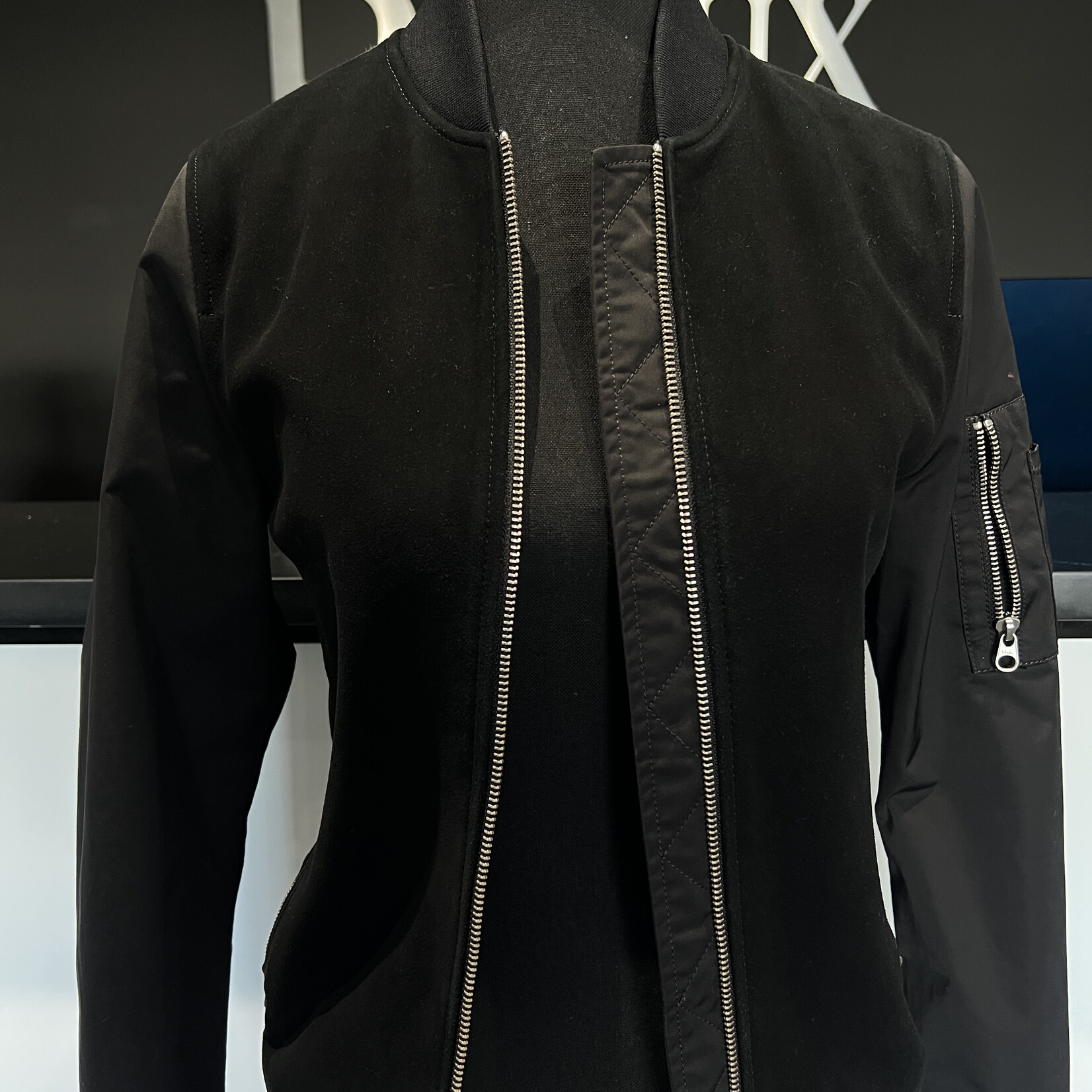 SOLD - Mackage Bomber Suede XXS