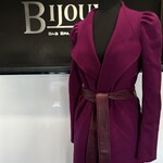 SOLD- Mackage Fuchsia Wrap Jacket