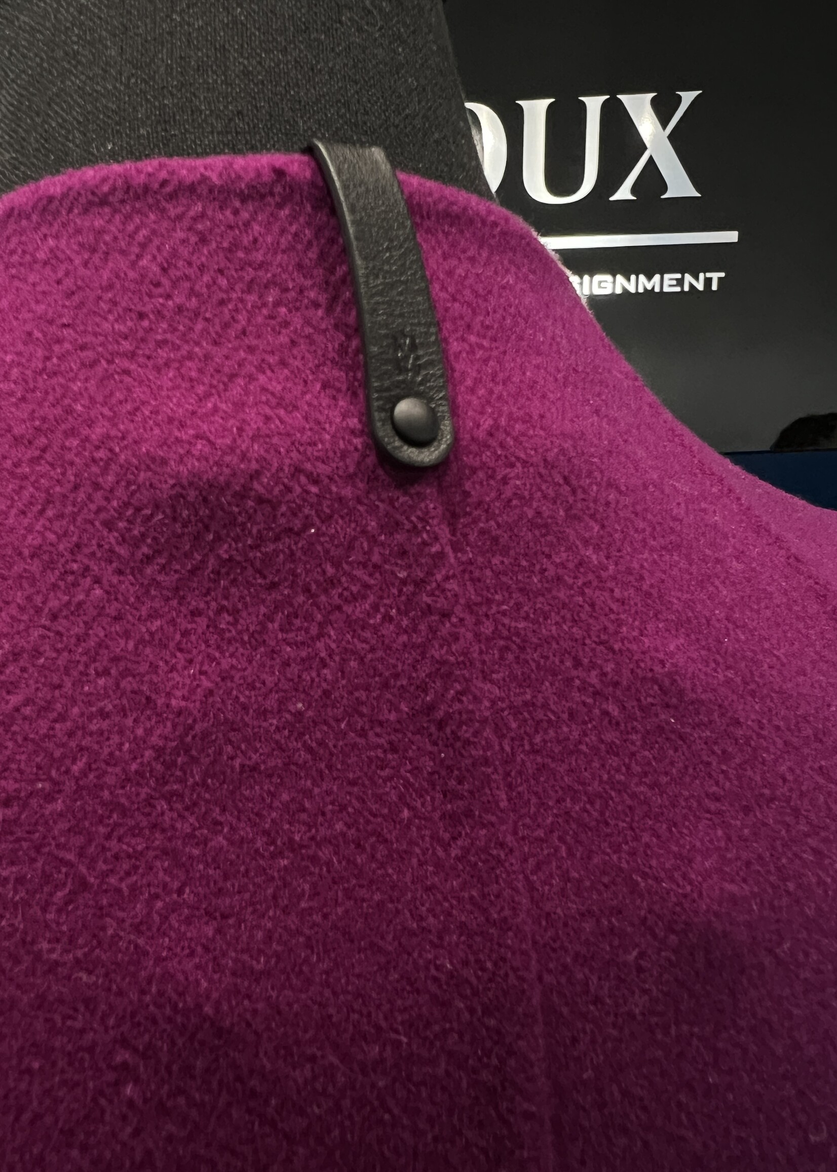 SOLD- Mackage Fuchsia Wrap Jacket