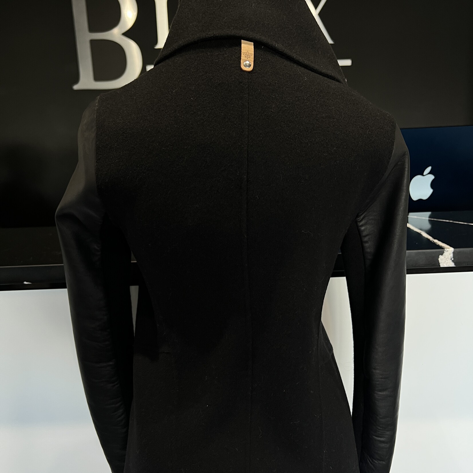 SOLD - Mackage Leather Wrap Jacket