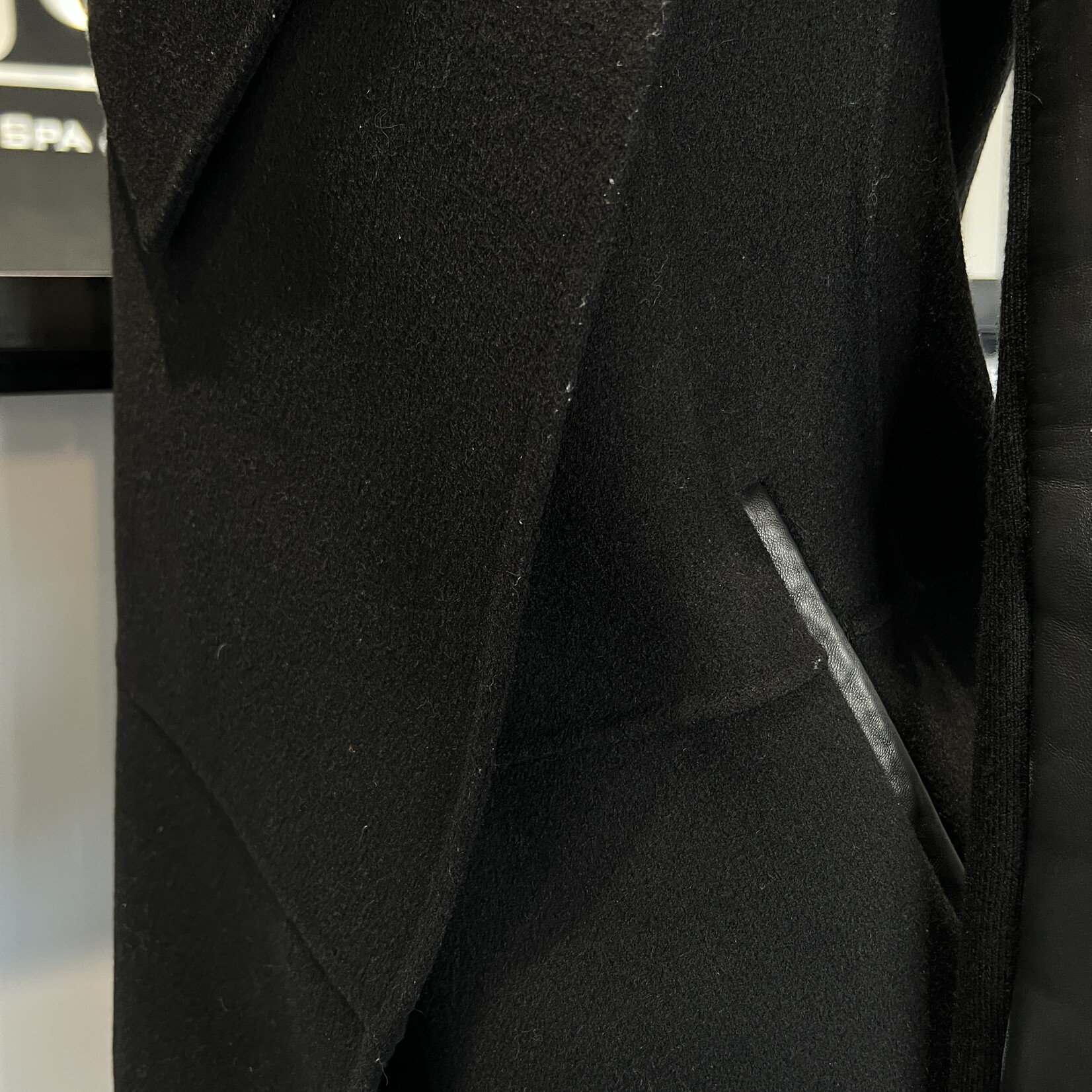 SOLD - Mackage Leather Wrap Jacket