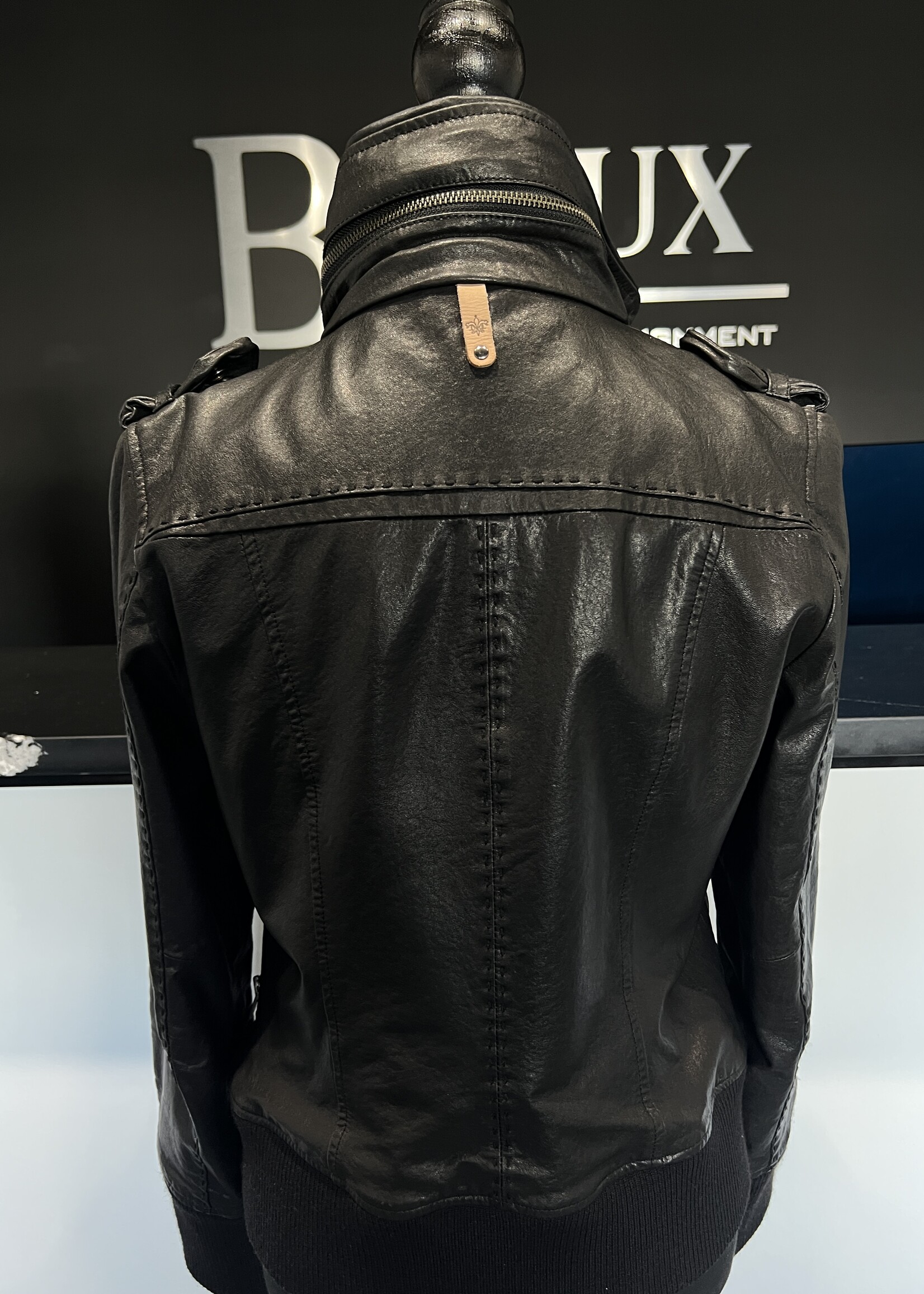 SOLD- Mackage Leather Bomber