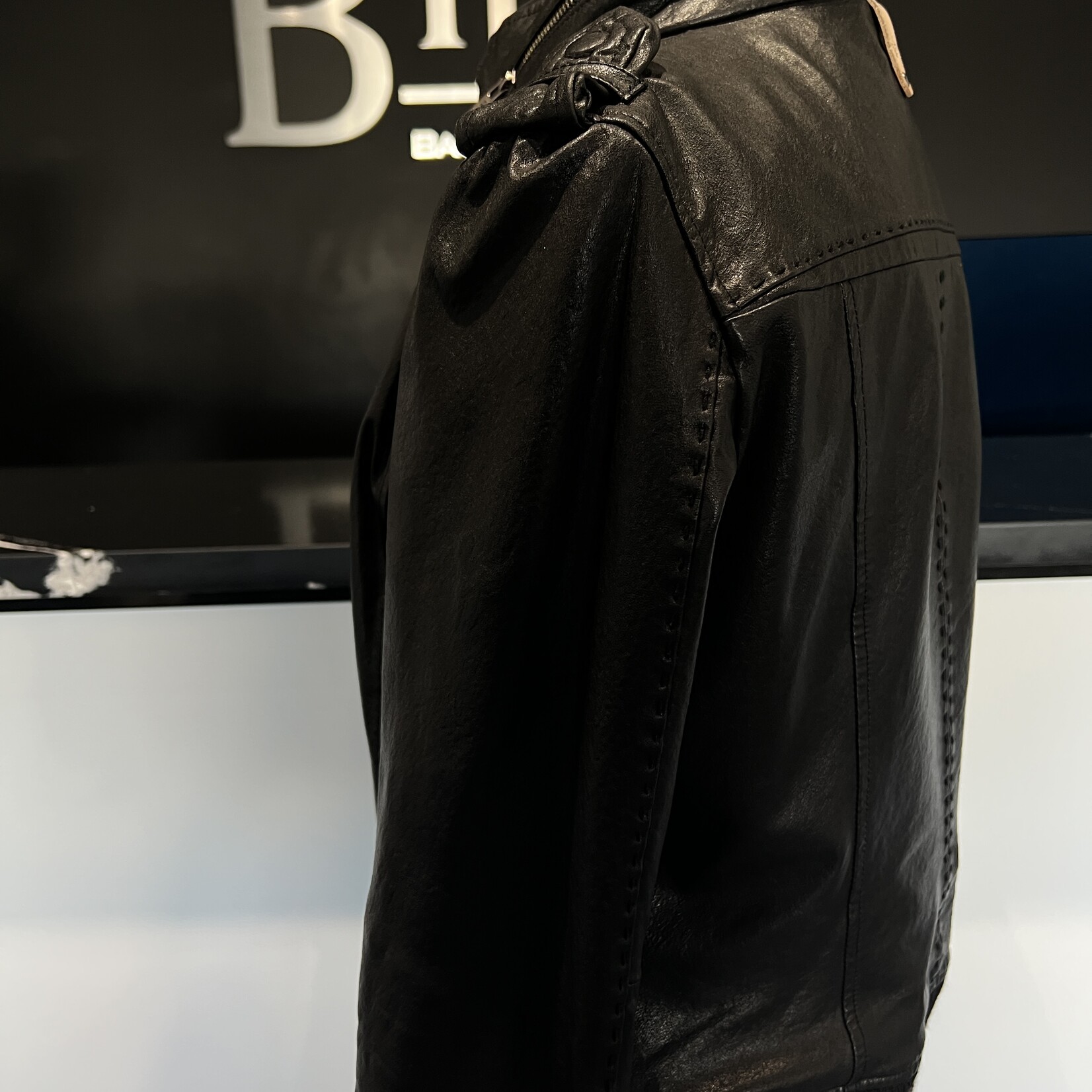 SOLD- Mackage Leather Bomber