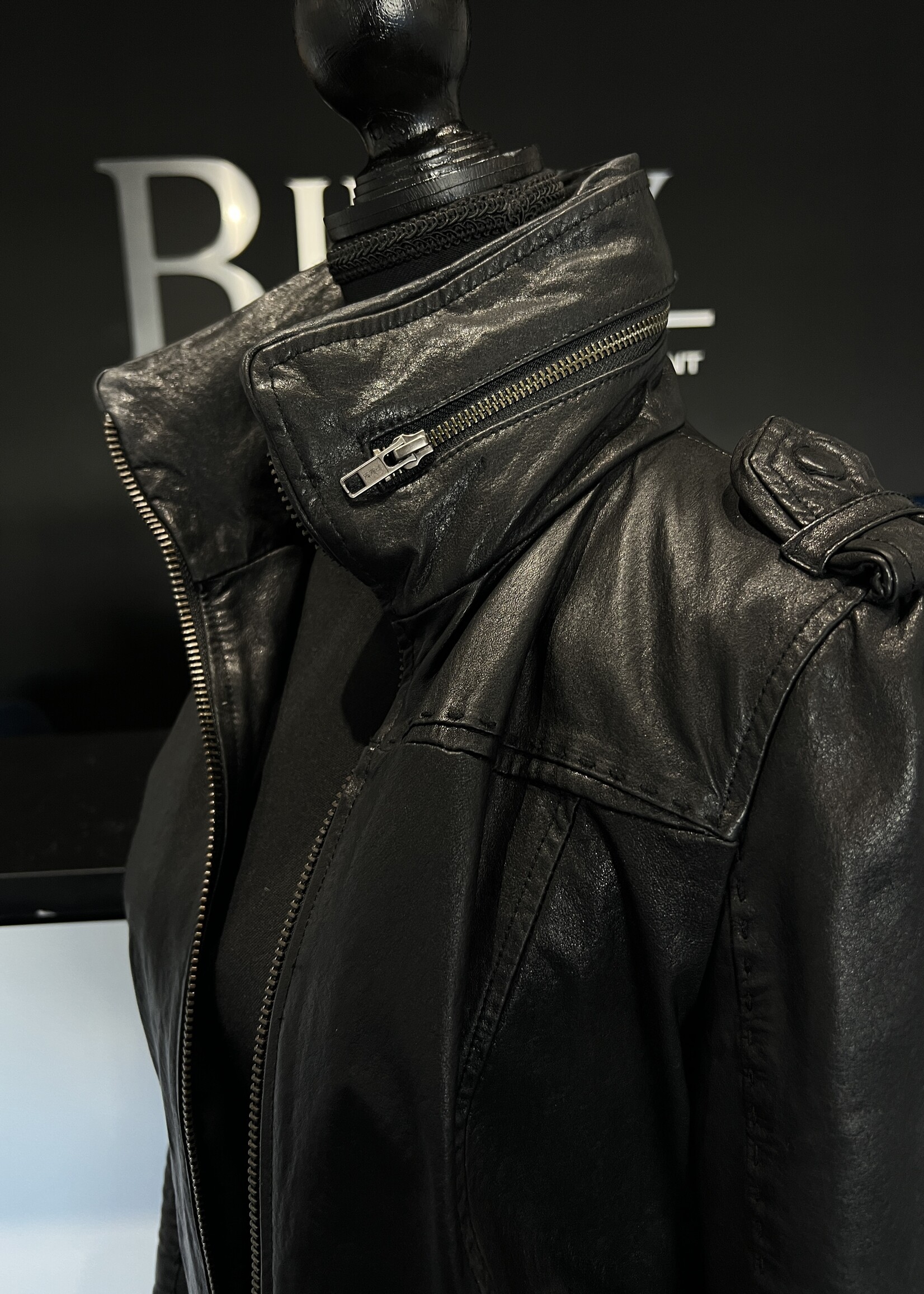 SOLD- Mackage Leather Bomber