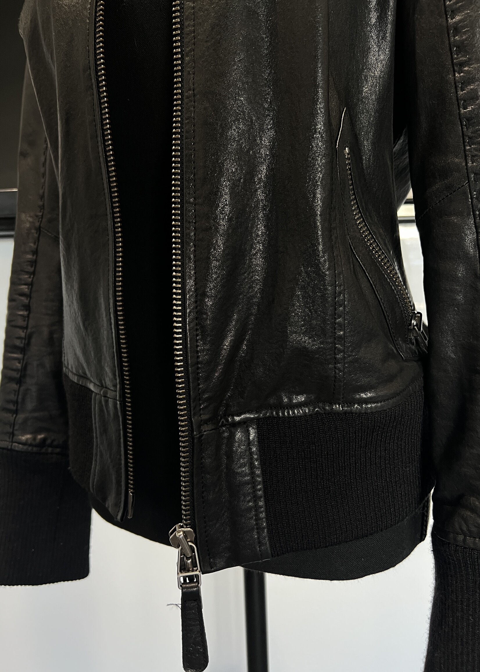 SOLD- Mackage Leather Bomber