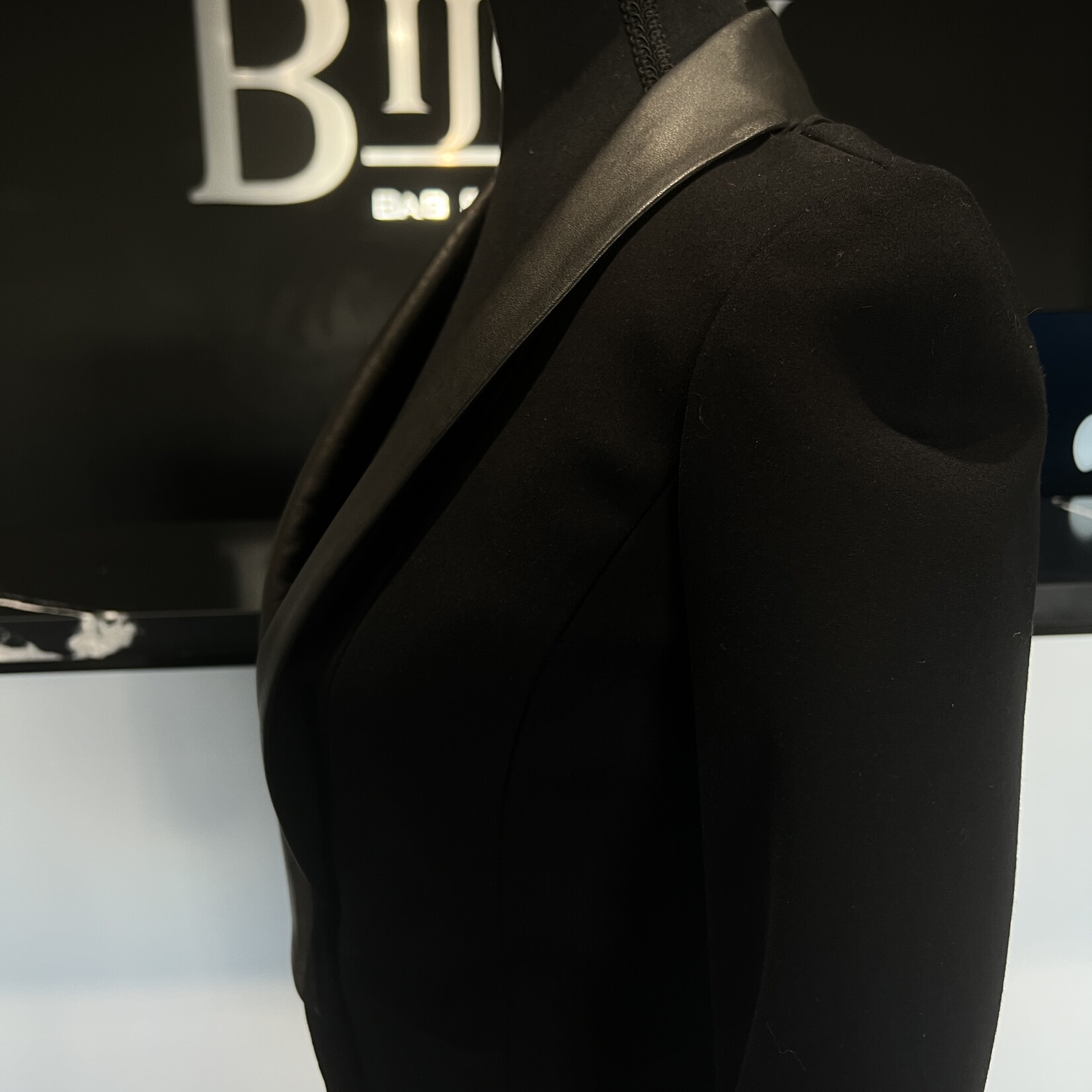 Mackage Cropped Mesh Blazer