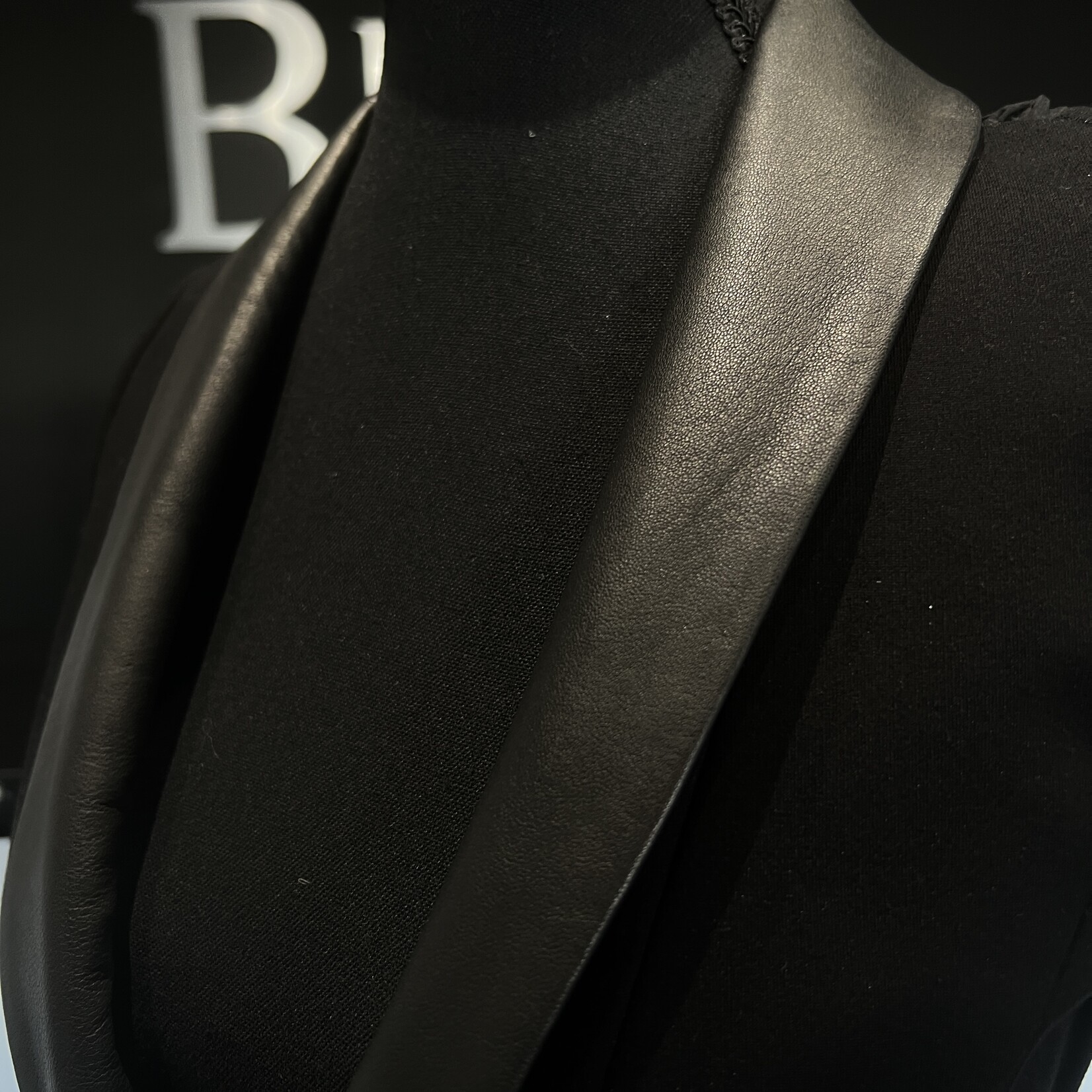 Mackage Cropped Mesh Blazer