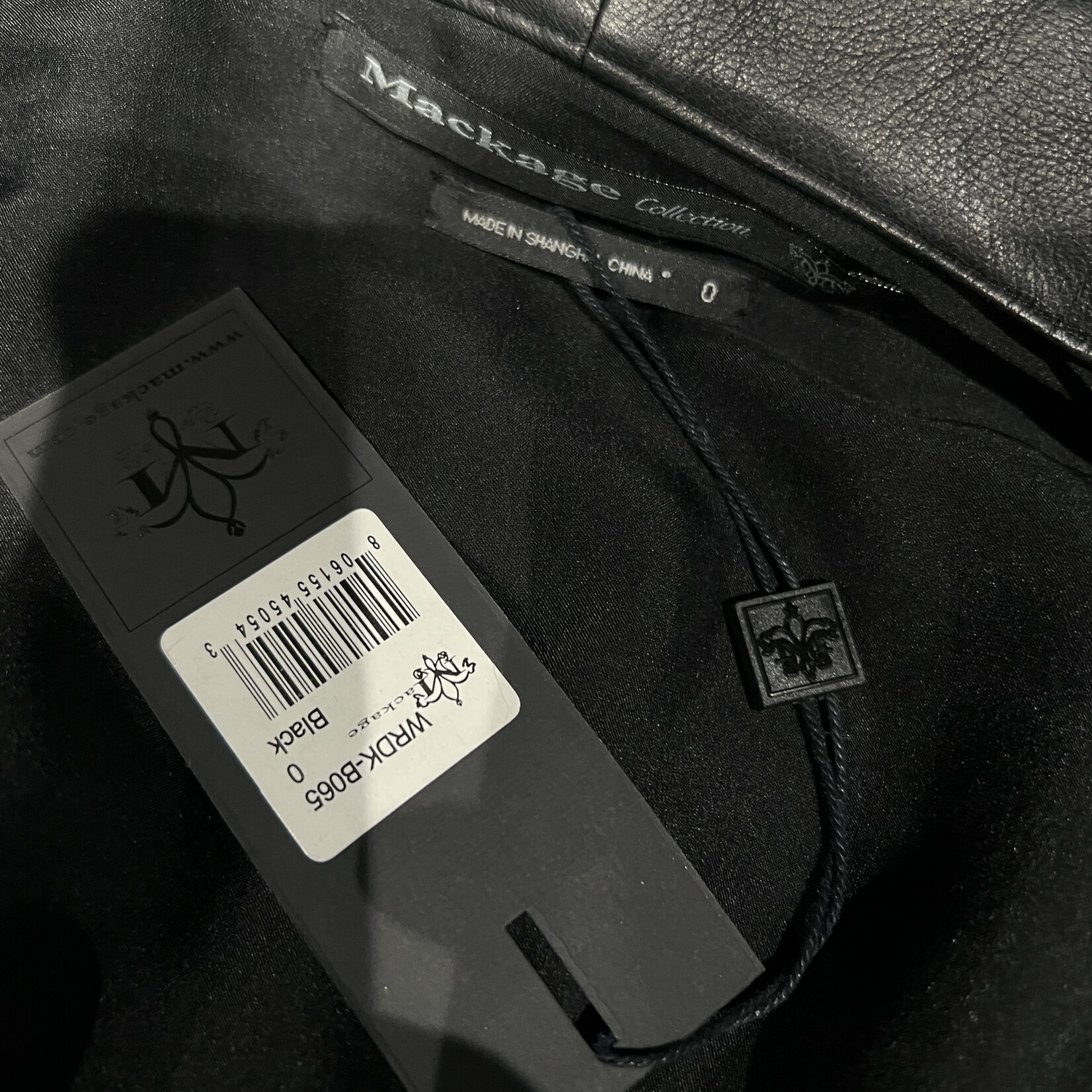 Mackage Cropped Mesh Blazer