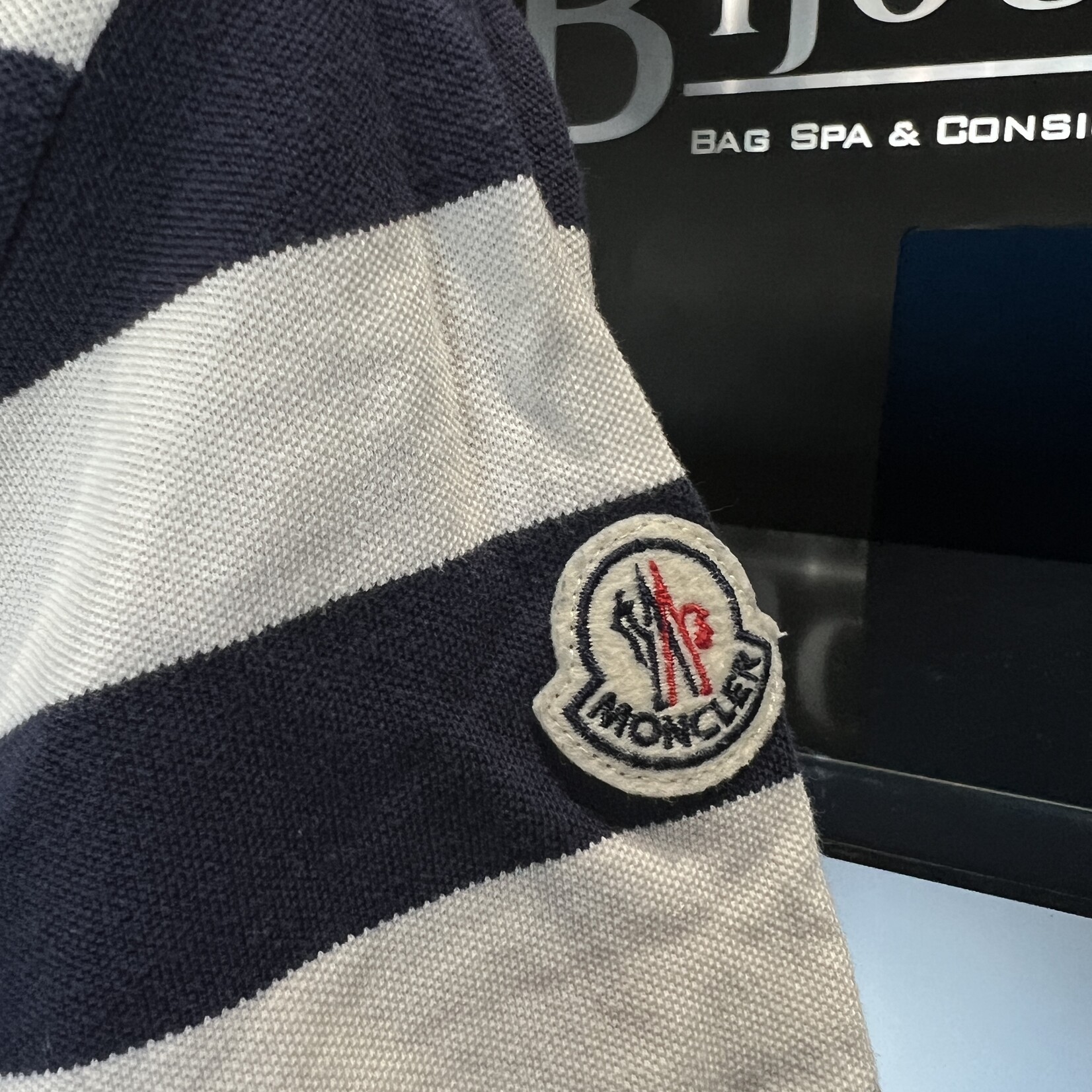 SOLD - Moncler Polo Striped