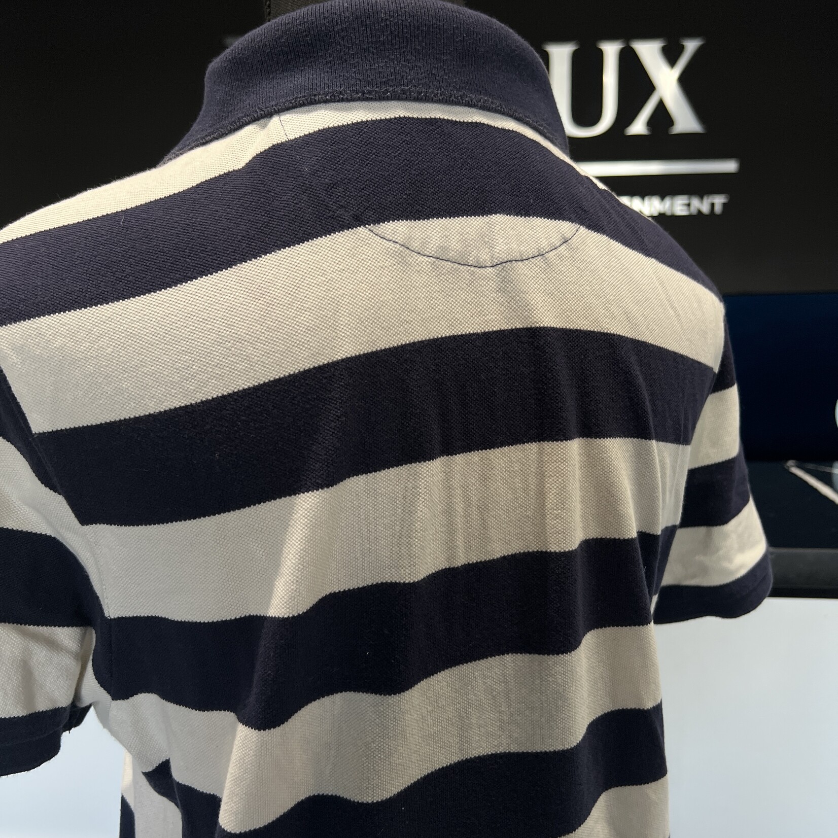 SOLD - Moncler Polo Striped