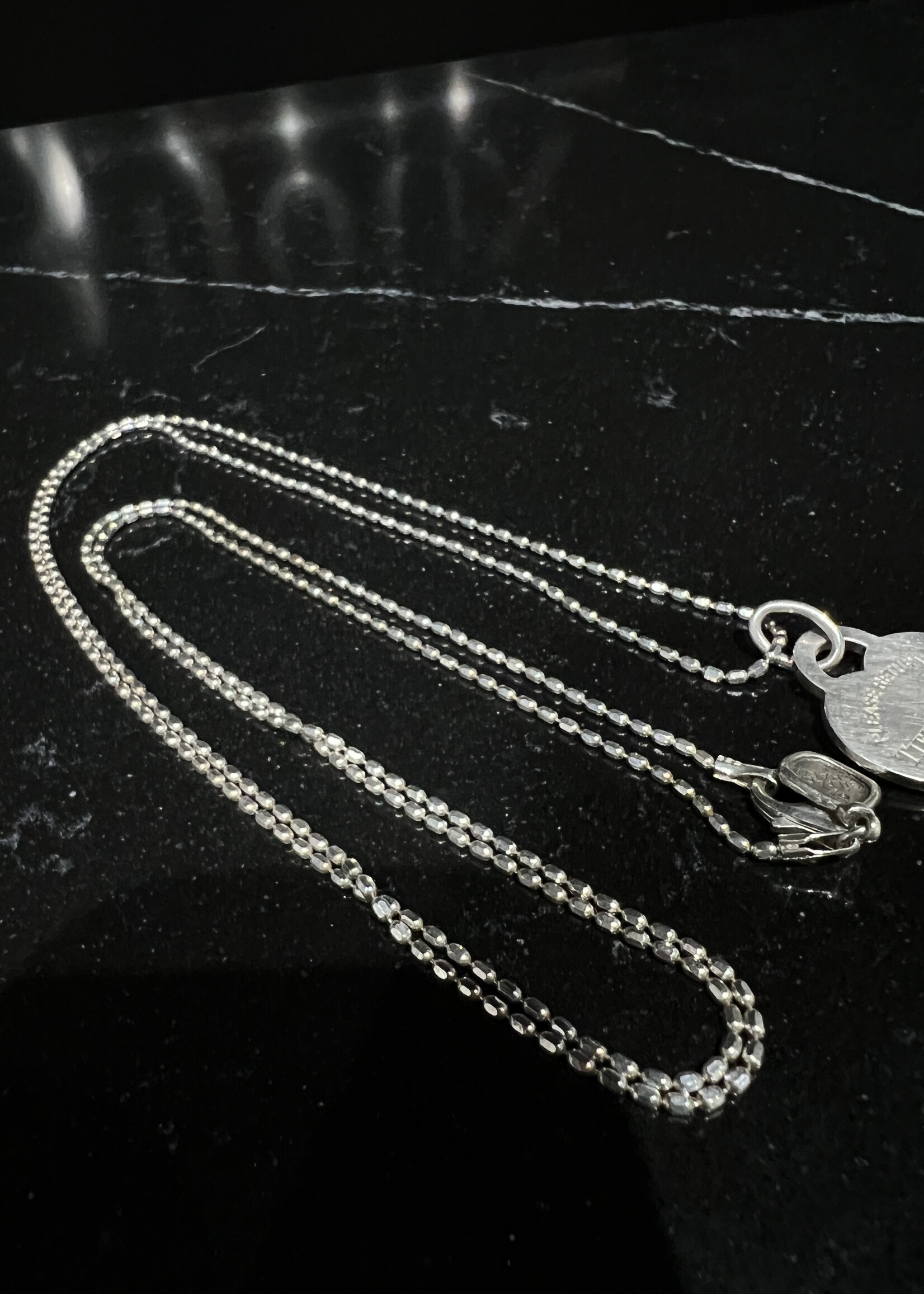 Tiffany & Co SOLD - Tiffany 34" Heart Enamel Necklace