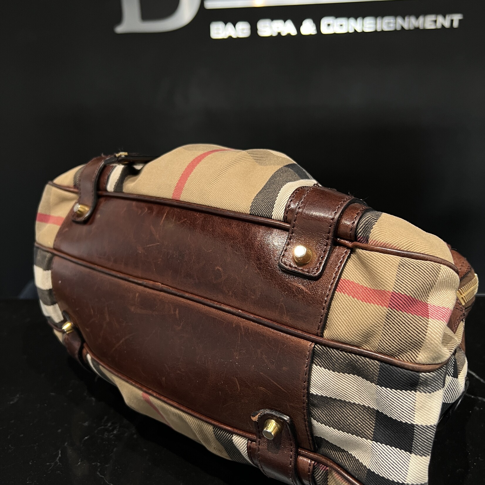 Burberry SOLD - Burberry Ashbury Knight Bag