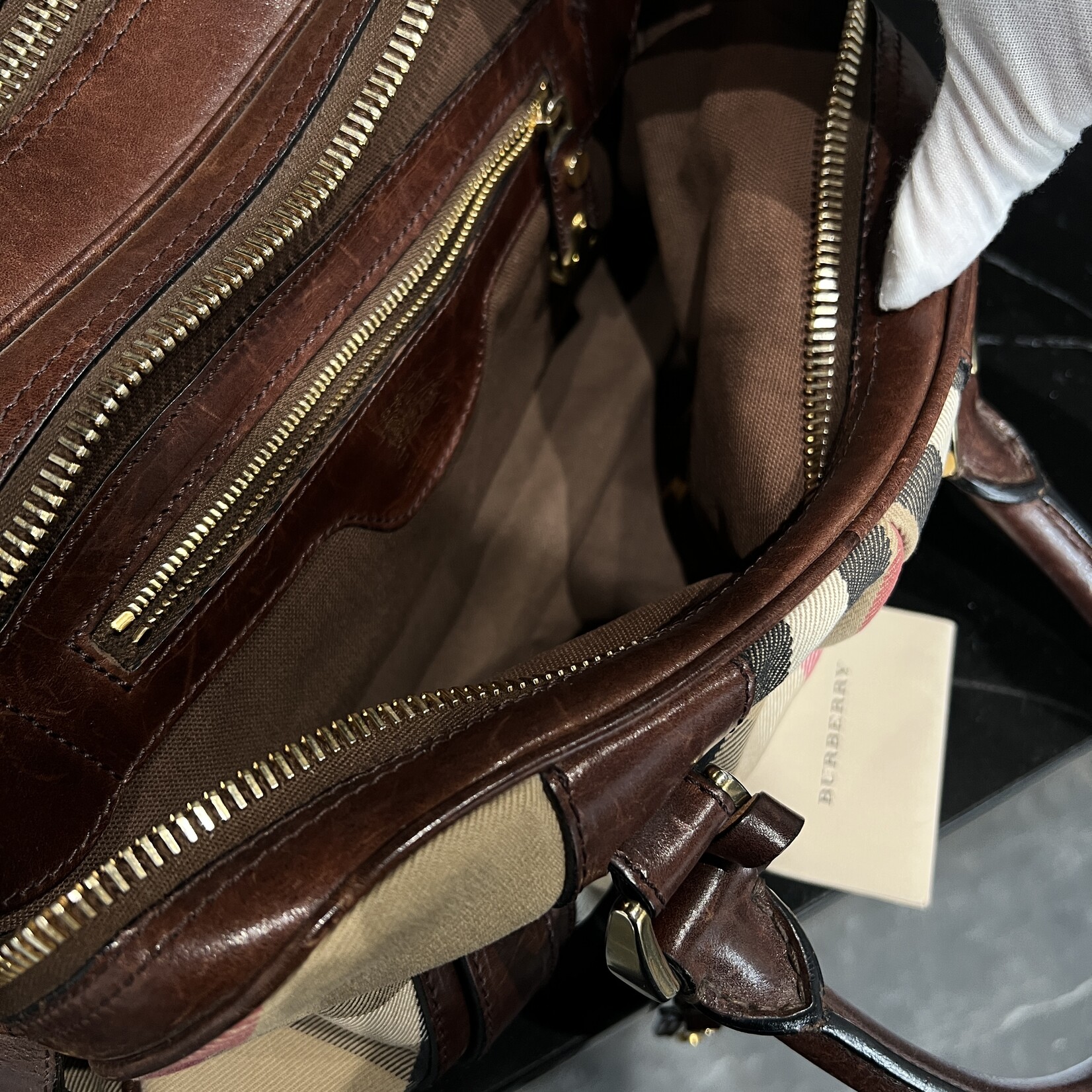 Burberry SOLD - Burberry Ashbury Knight Bag