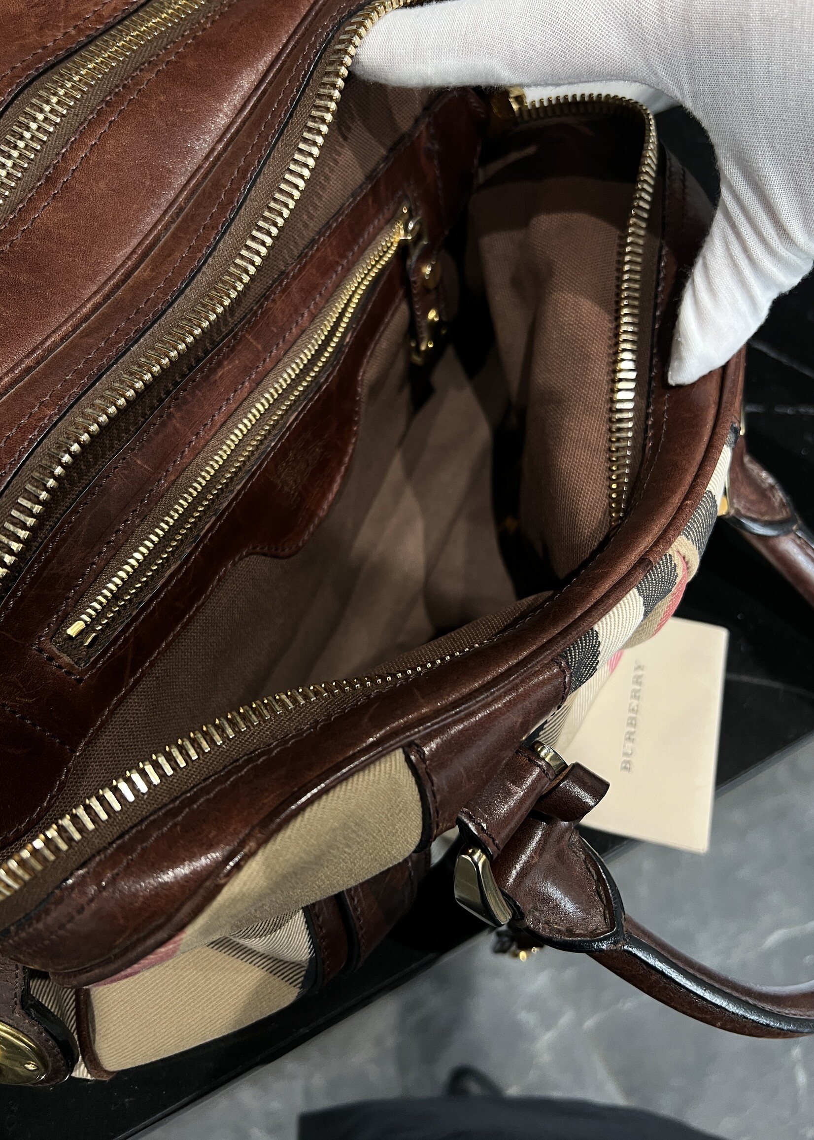 Burberry SOLD - Burberry Ashbury Knight Bag