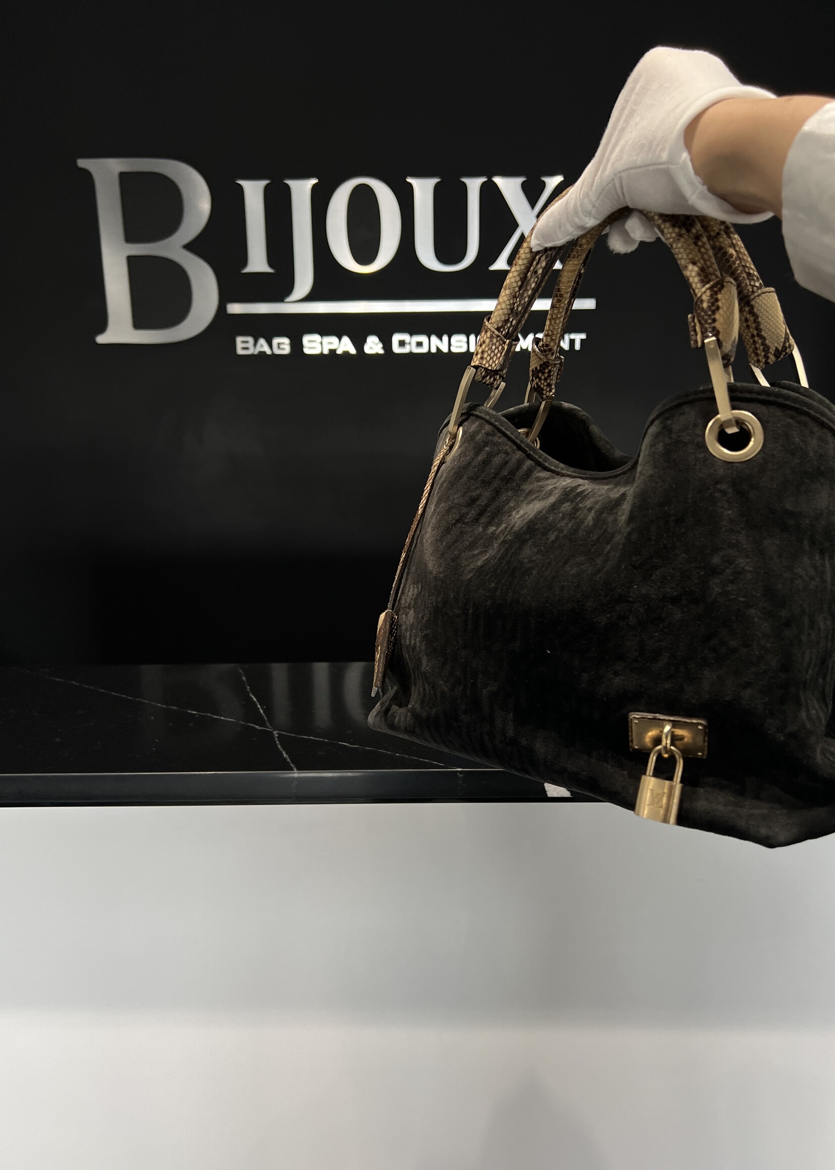 Louis Vuitton SOLD - Louis Vuitton Whisper PM Black