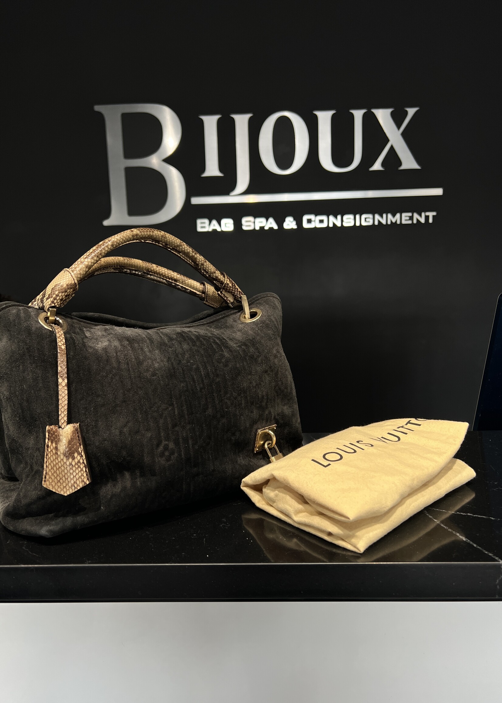 Louis Vuitton SOLD - Louis Vuitton Whisper PM Black